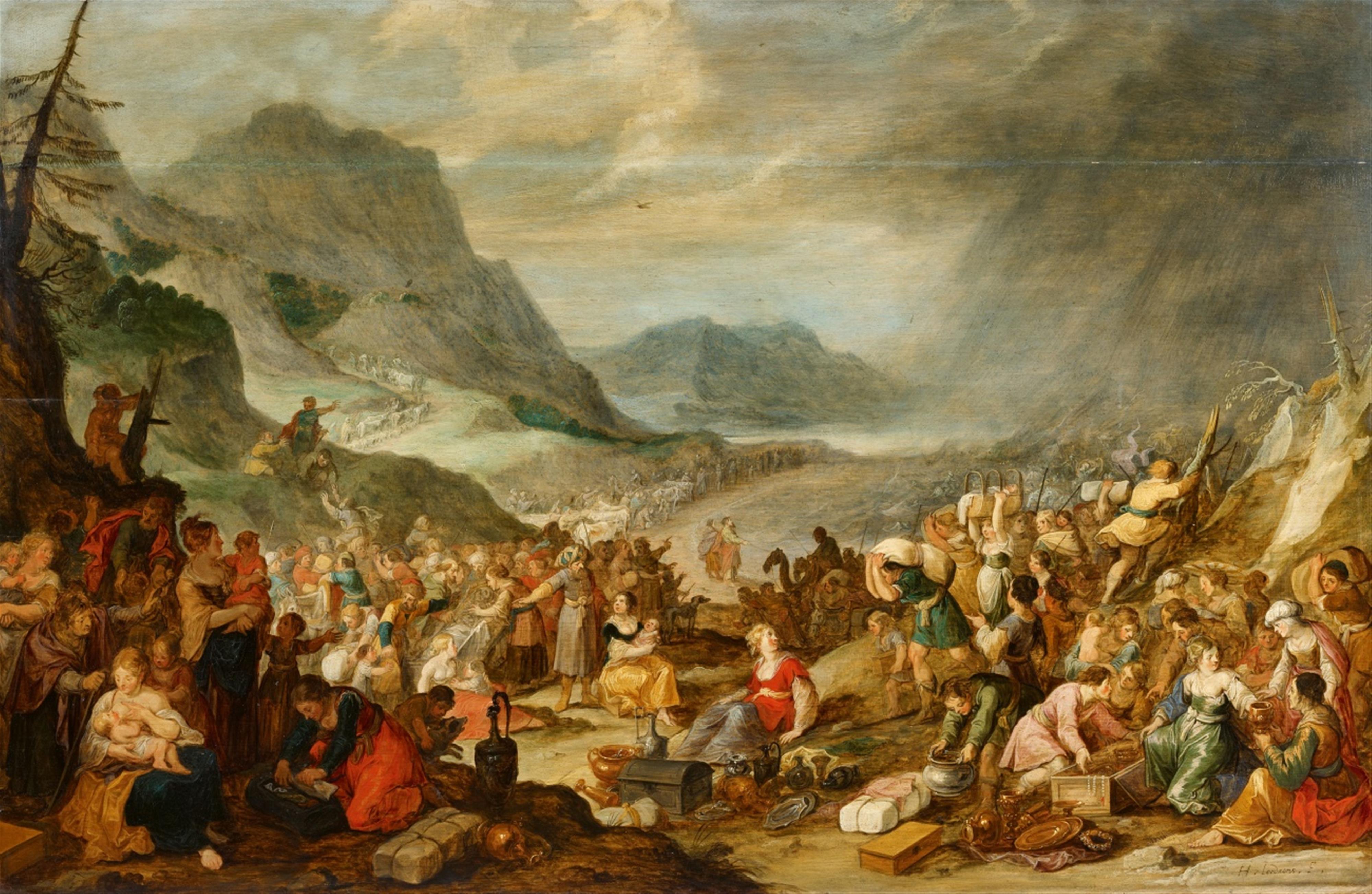 Hans III. Jordaens - The Crossing of the Red Sea - image-1