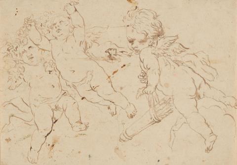Jacopo Negretti, called Palma Il Giovane, attributed to - Cupid and two Putti