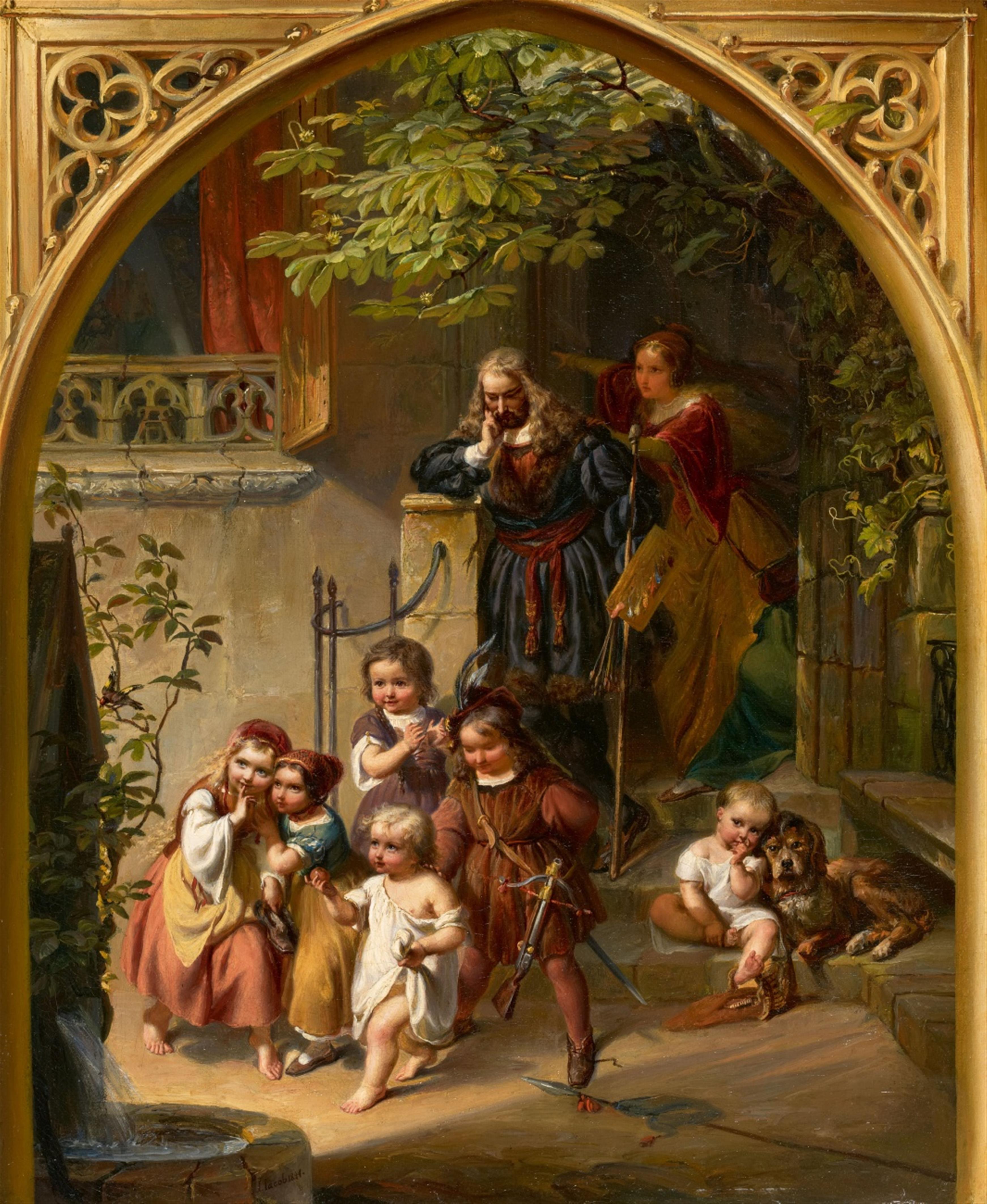 Julius Jacob the Elder - Albrecht Dürer and his Family
