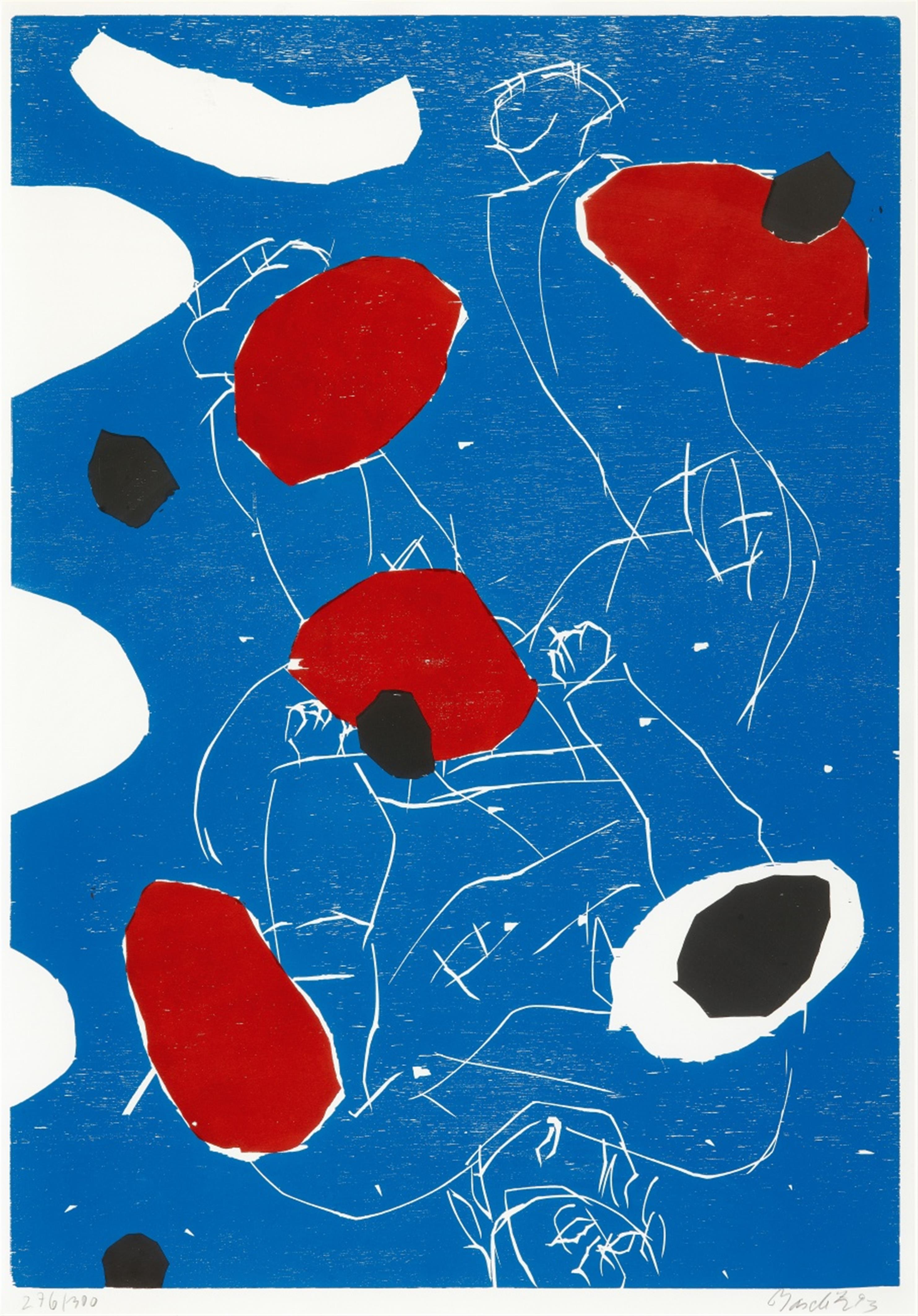 Georg Baselitz - Puck (blau) - image-1