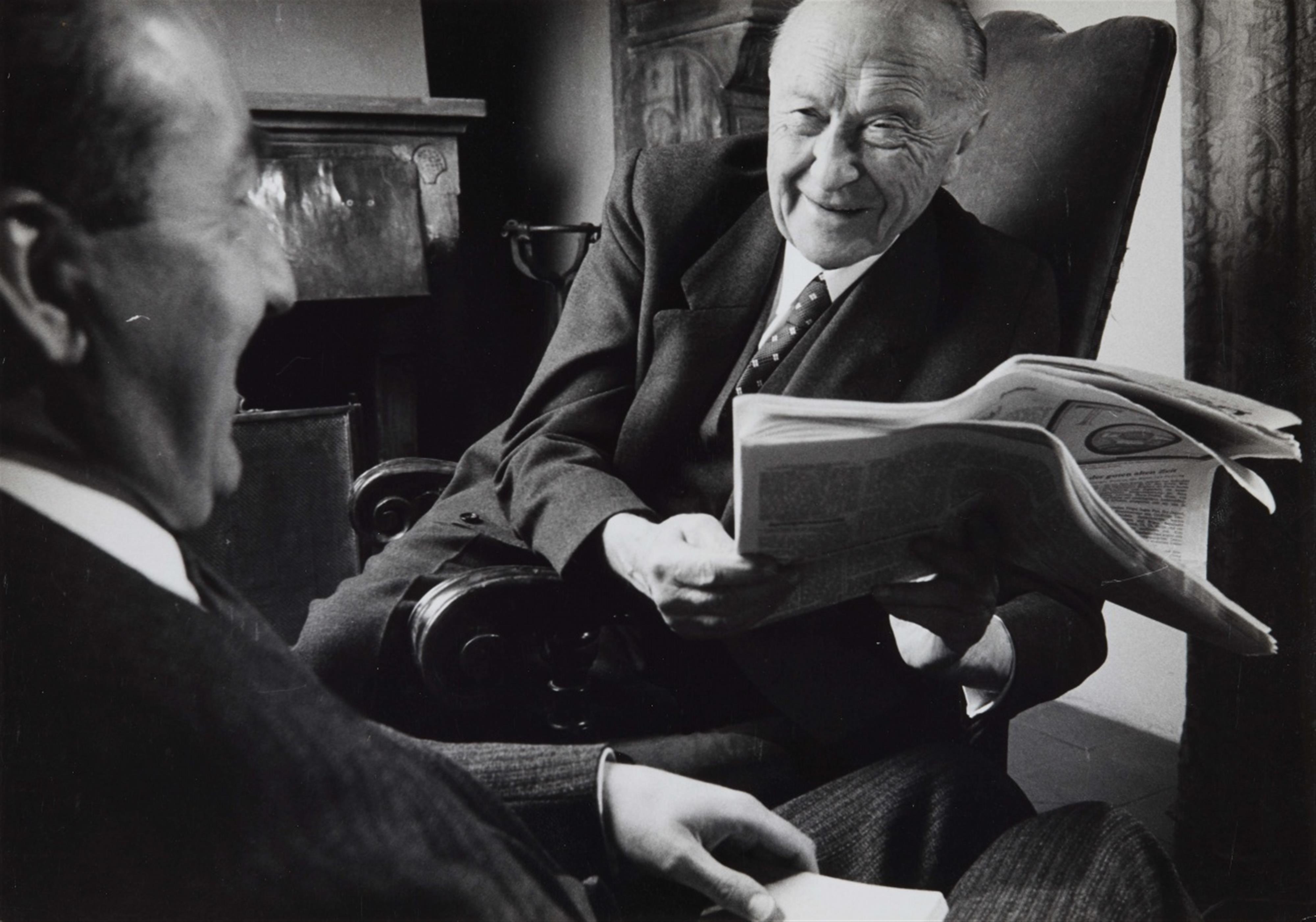 Will McBride - Konrad Adenauer in Cadenabbia (für 'Quick') - image-1