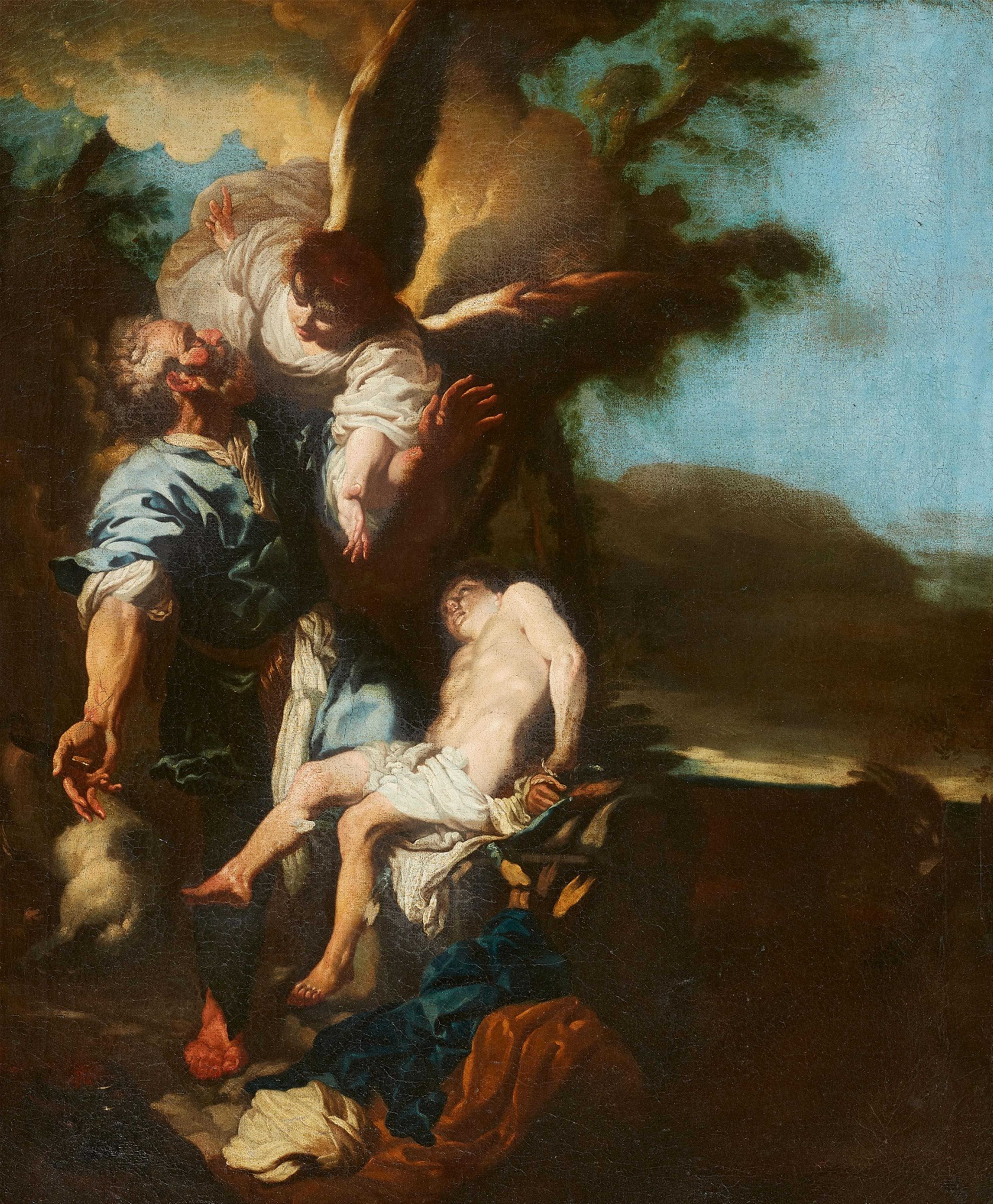 Johann Liss, copy after - The Sacrifice of Abraham