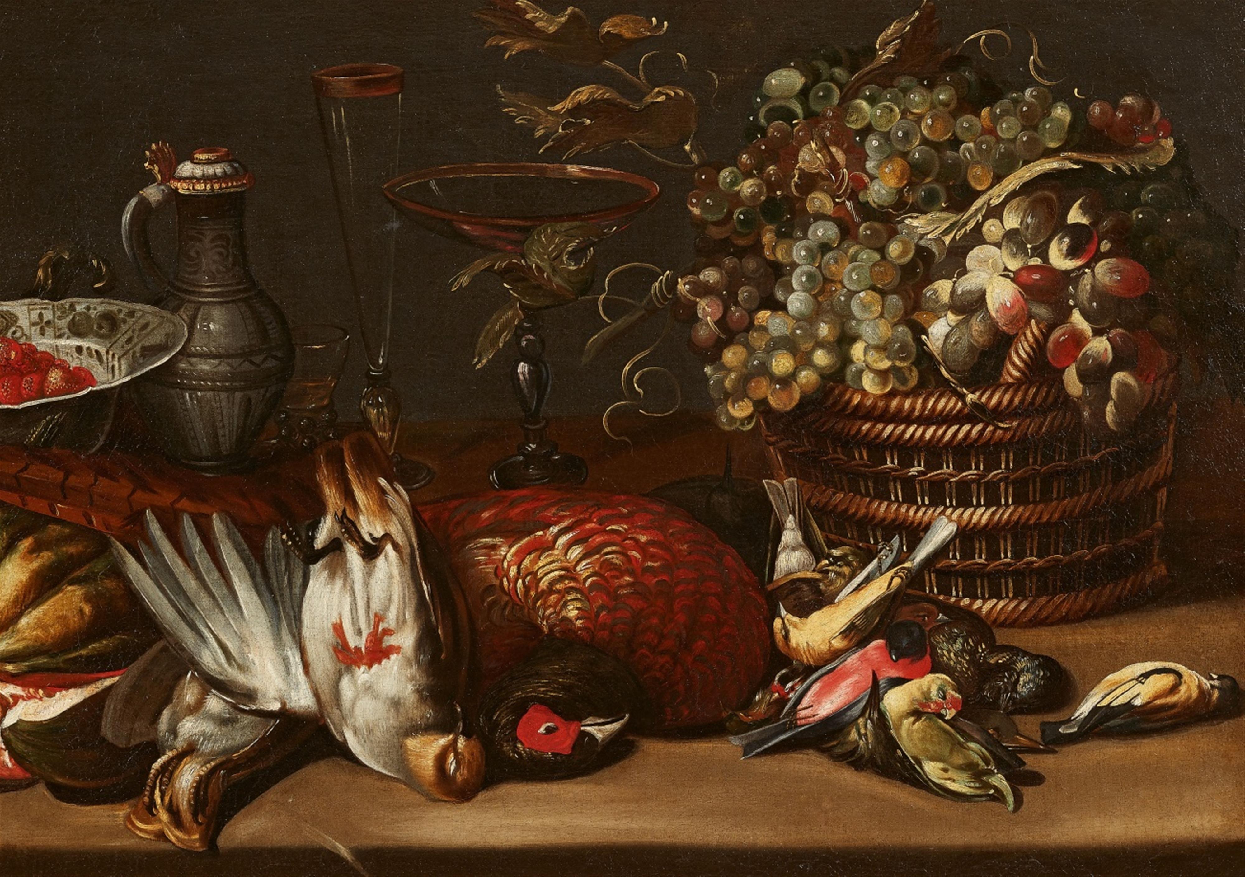 Frans Snyders, in der Art - Stillleben mit Früchten und Jagdbeute - image-1