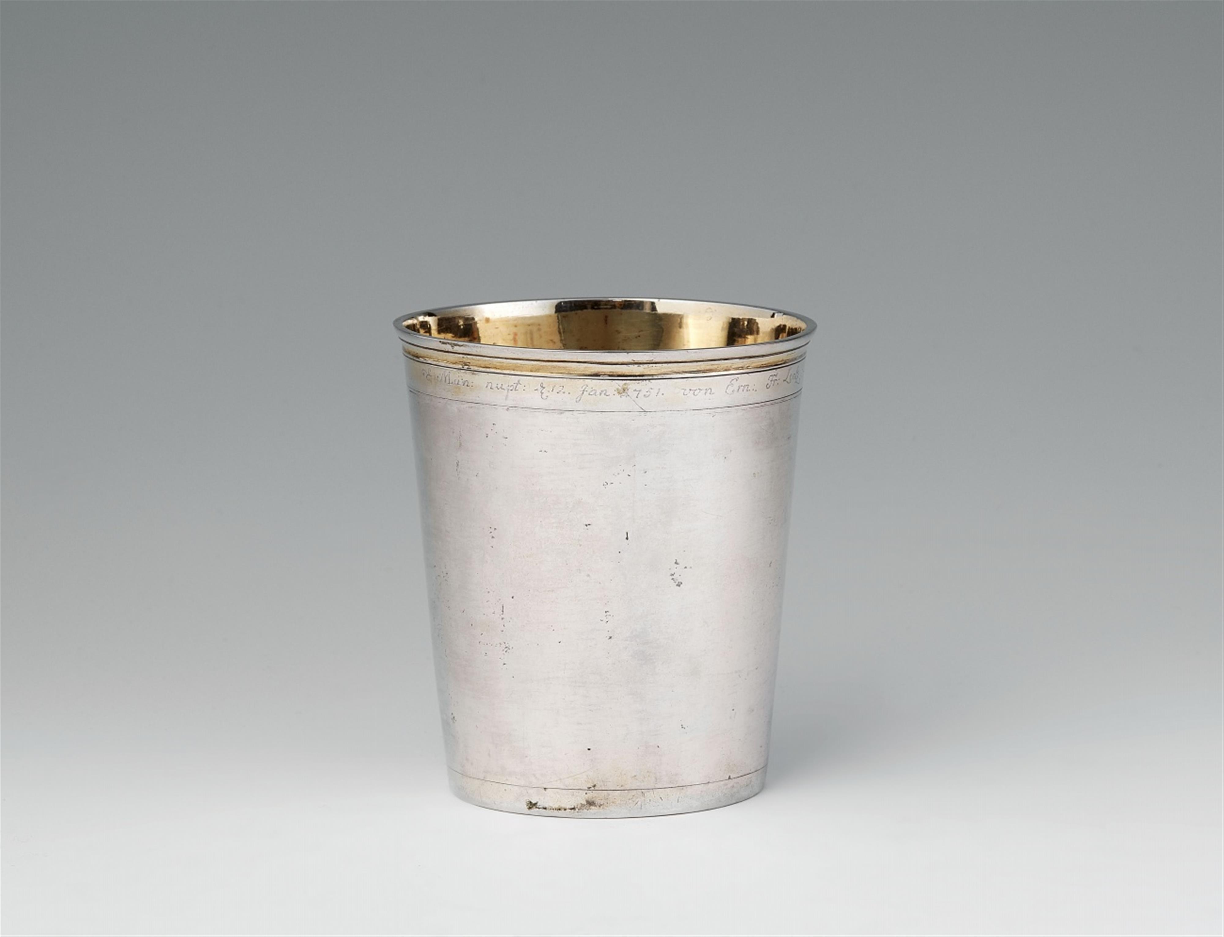 A Magdeburg silver beaker - image-1
