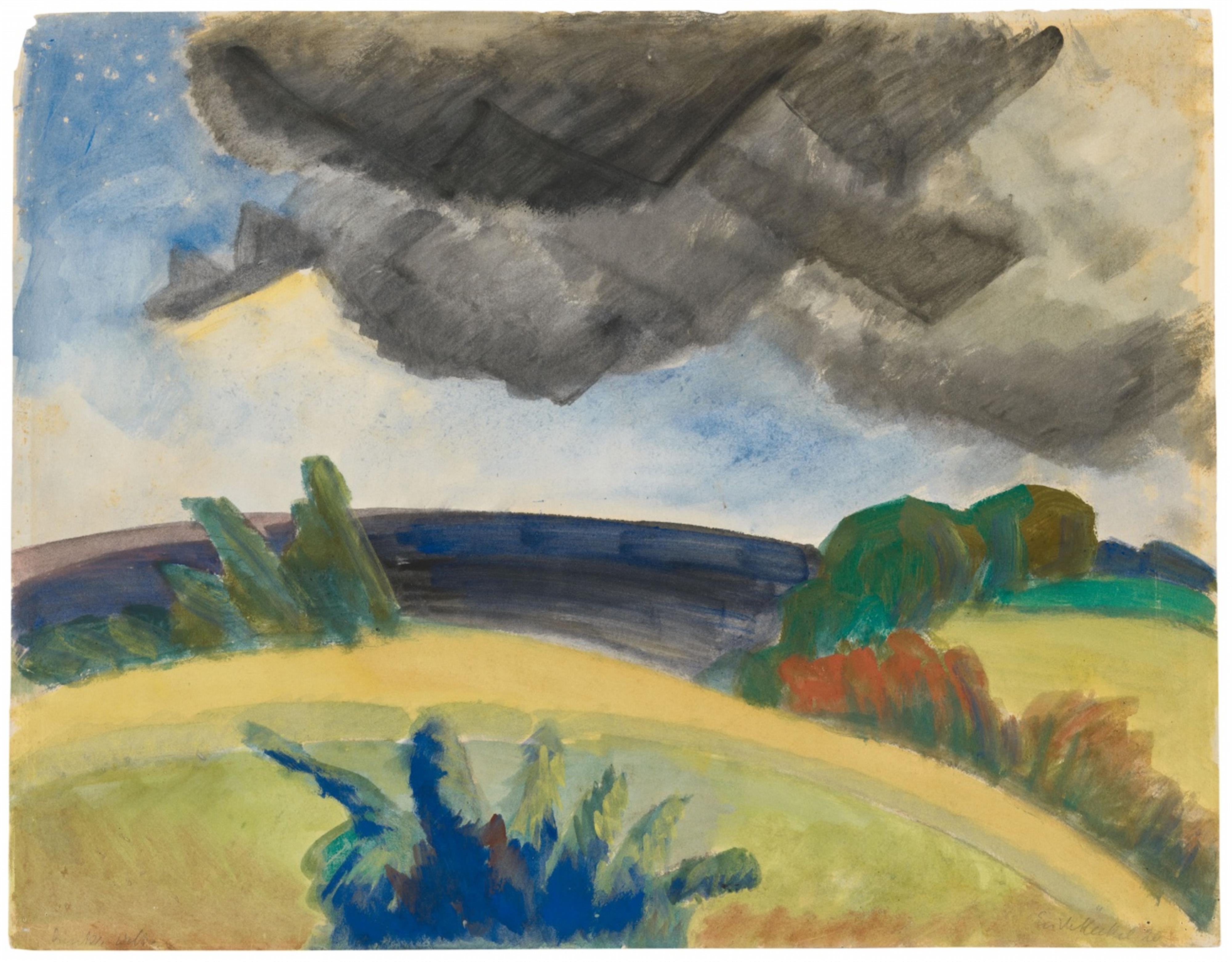 Erich Heckel - Dunkle Wolken - image-1