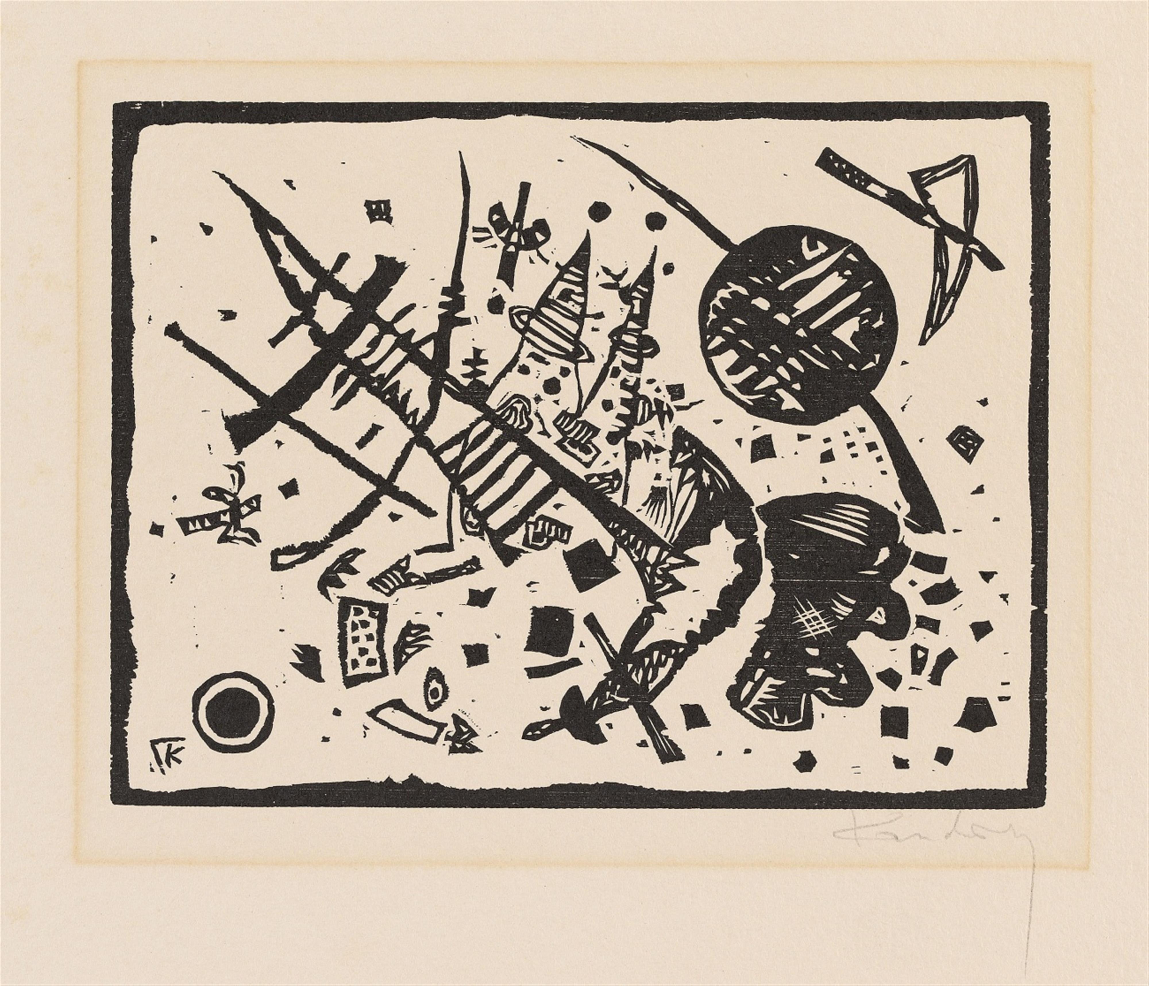 Wassily Kandinsky - Holzschnitt für die Ganymed-Mappe - image-1