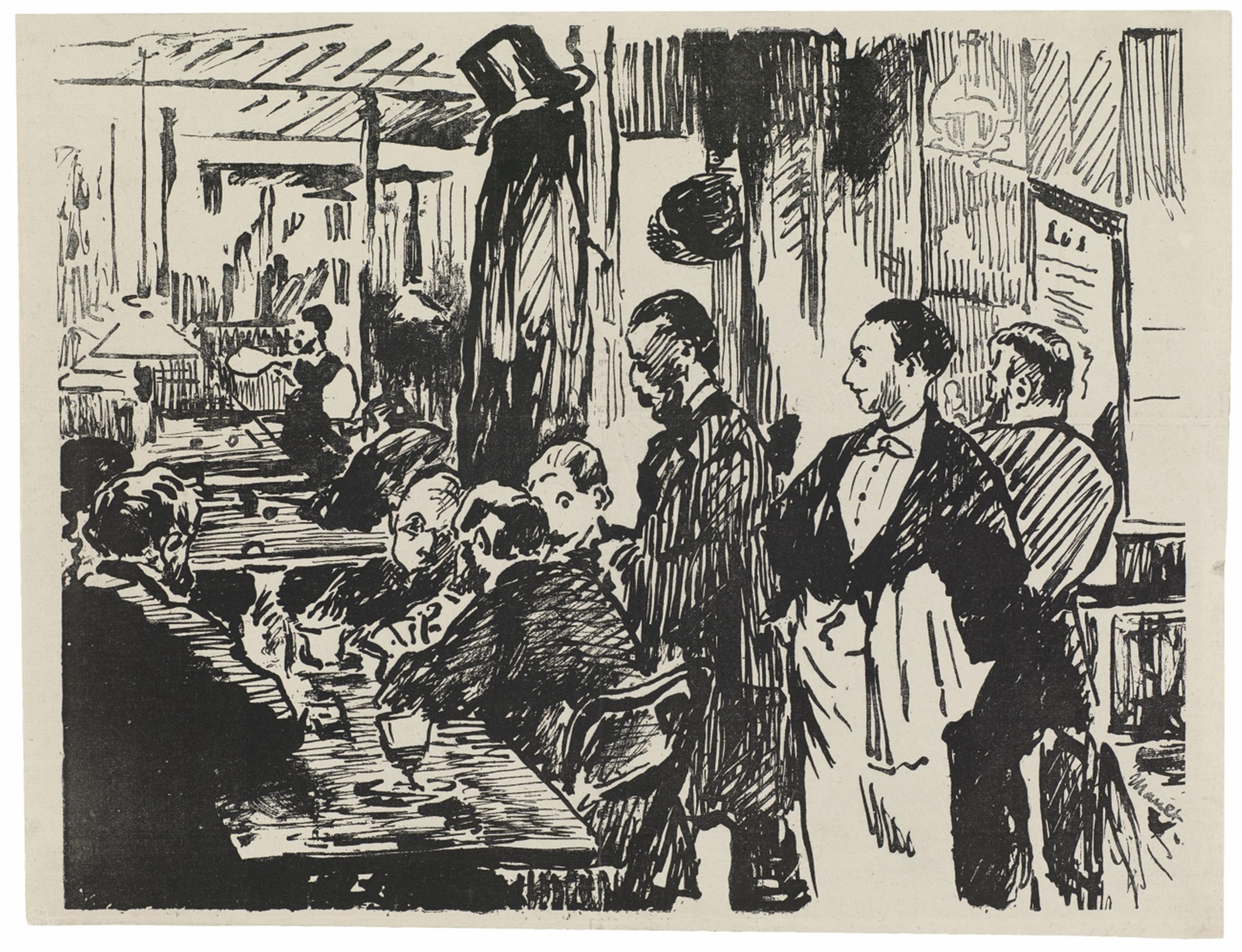 Édouard Manet - Le Café (Deuxième planche) - image-1