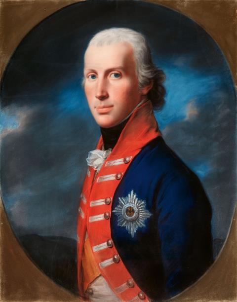 Johann Heinrich Schröder, attributed to - Portrait of Crown Prince Frederick William III of Prussia