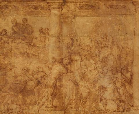 Nicoló dell´ Abbate, in the manner of - A Biblical Scene