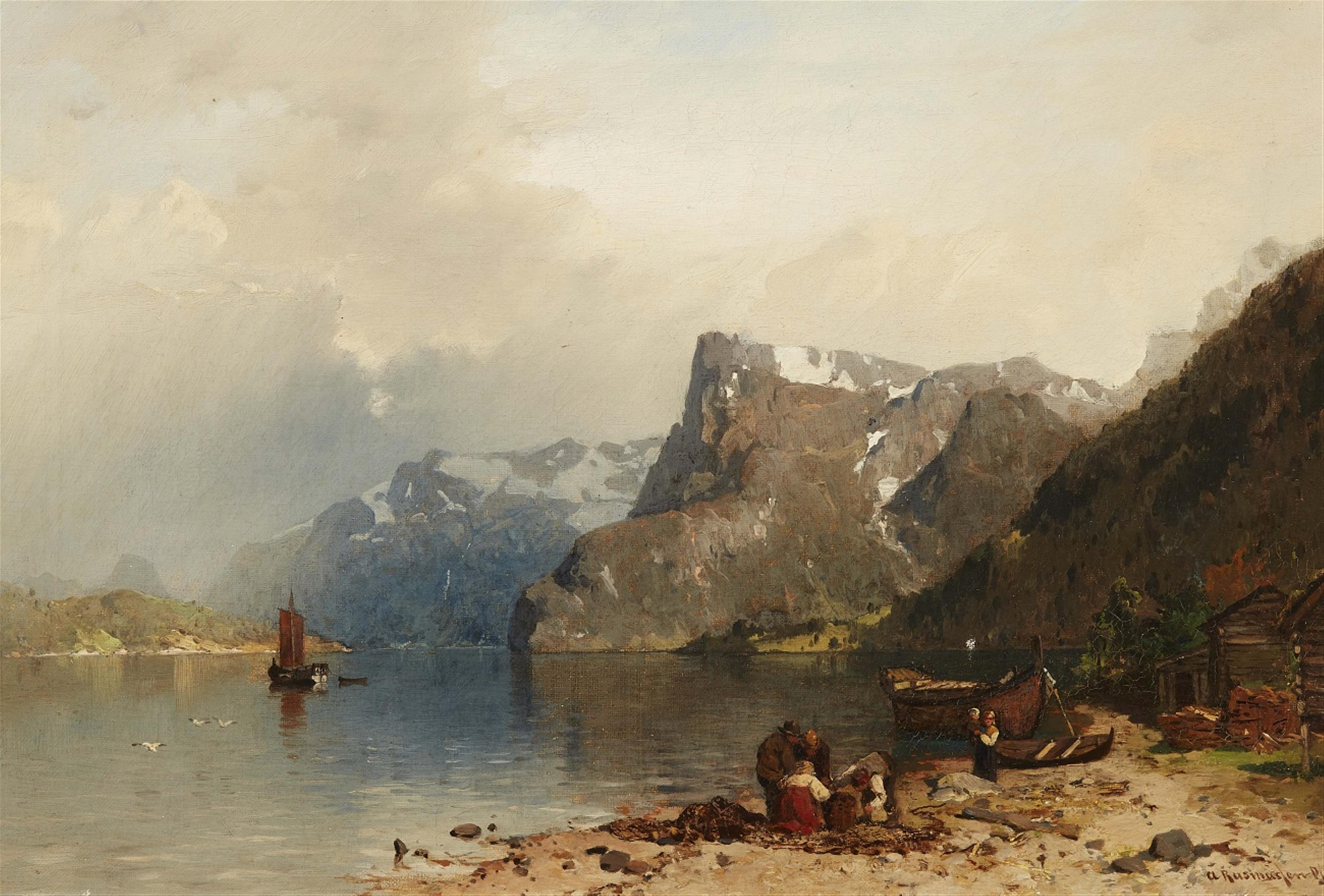 Georg Anton Rasmussen - Norwegische Fjordlandschaft - image-1