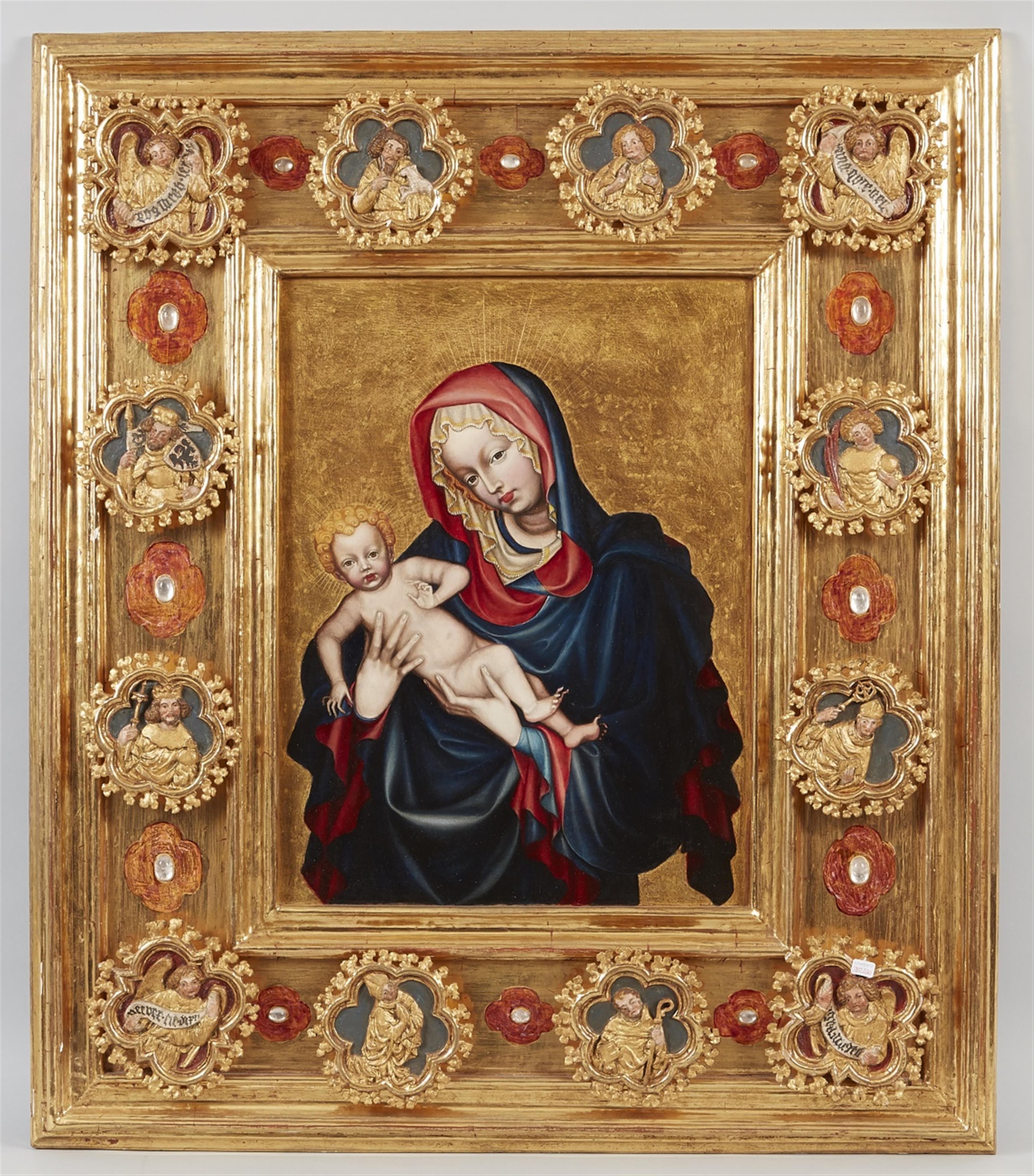 Polnischer Künstler des 20. Jh. - Kopie der Madonna von St. Veit in Prag - image-1