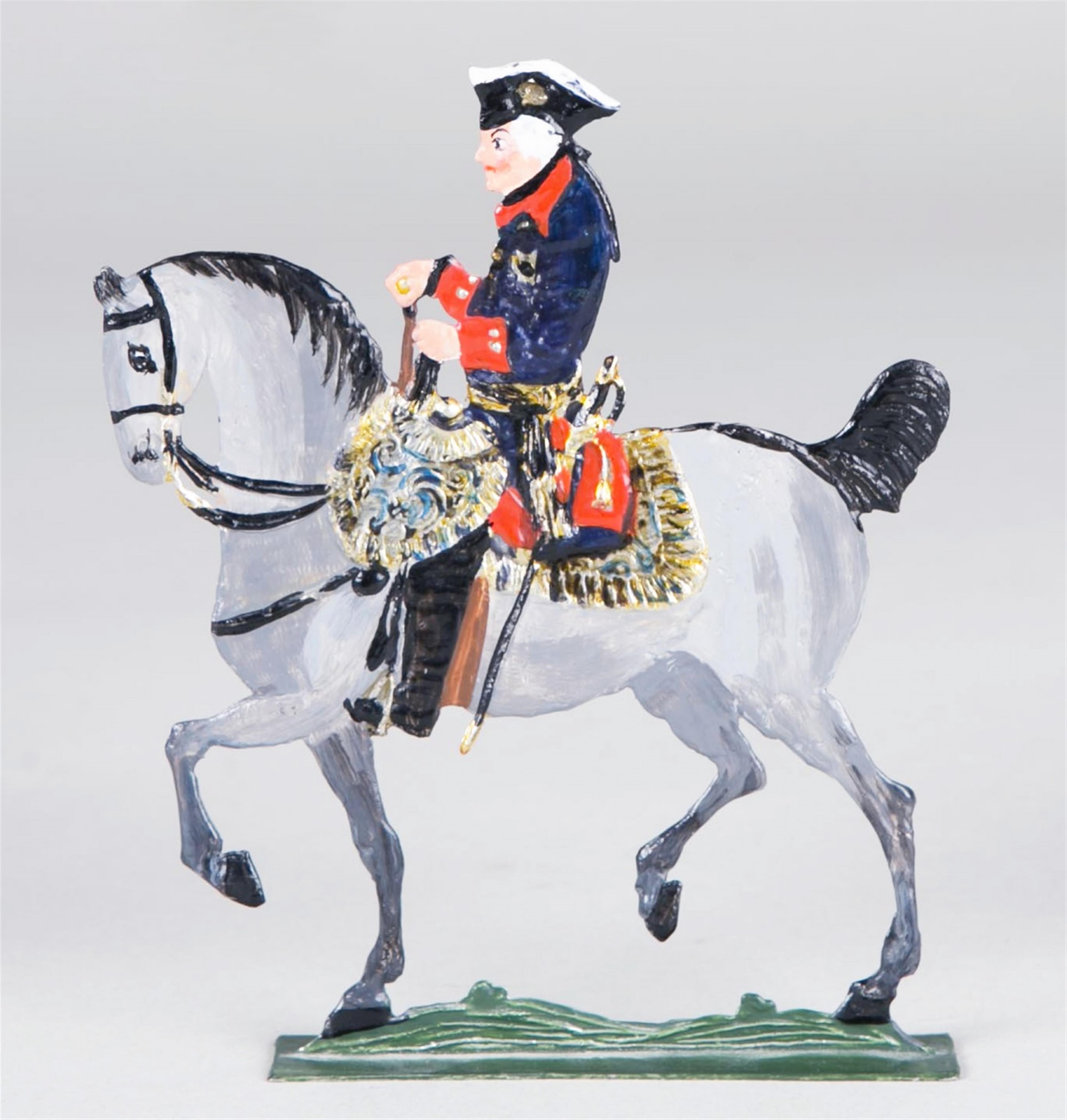 Konvolut Zinnfiguren Friedrich II. zu Pferd - image-3