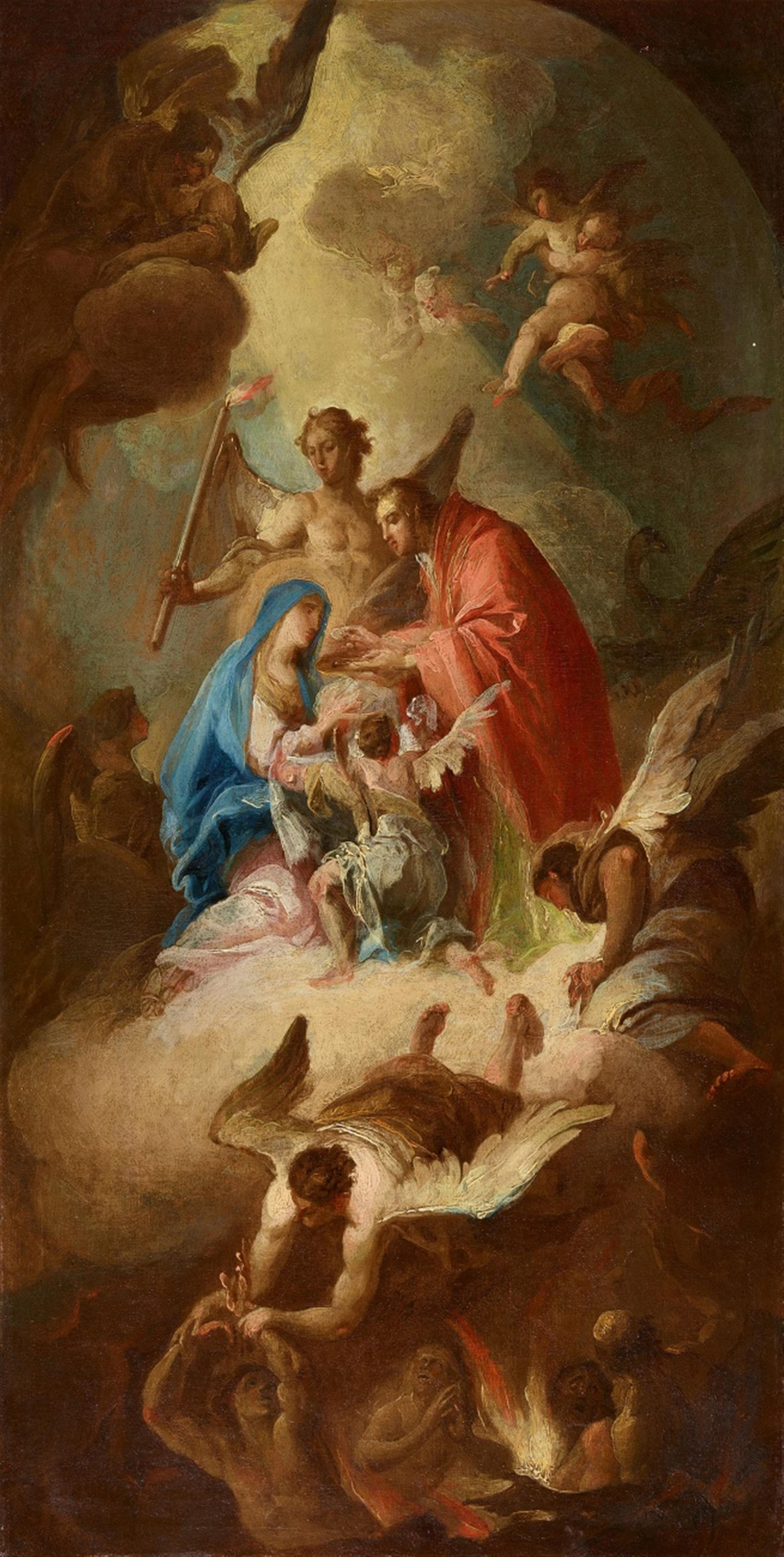 Joseph Stern - Der Apostel Johannes erteilt Maria die hl. Kommunion - image-1