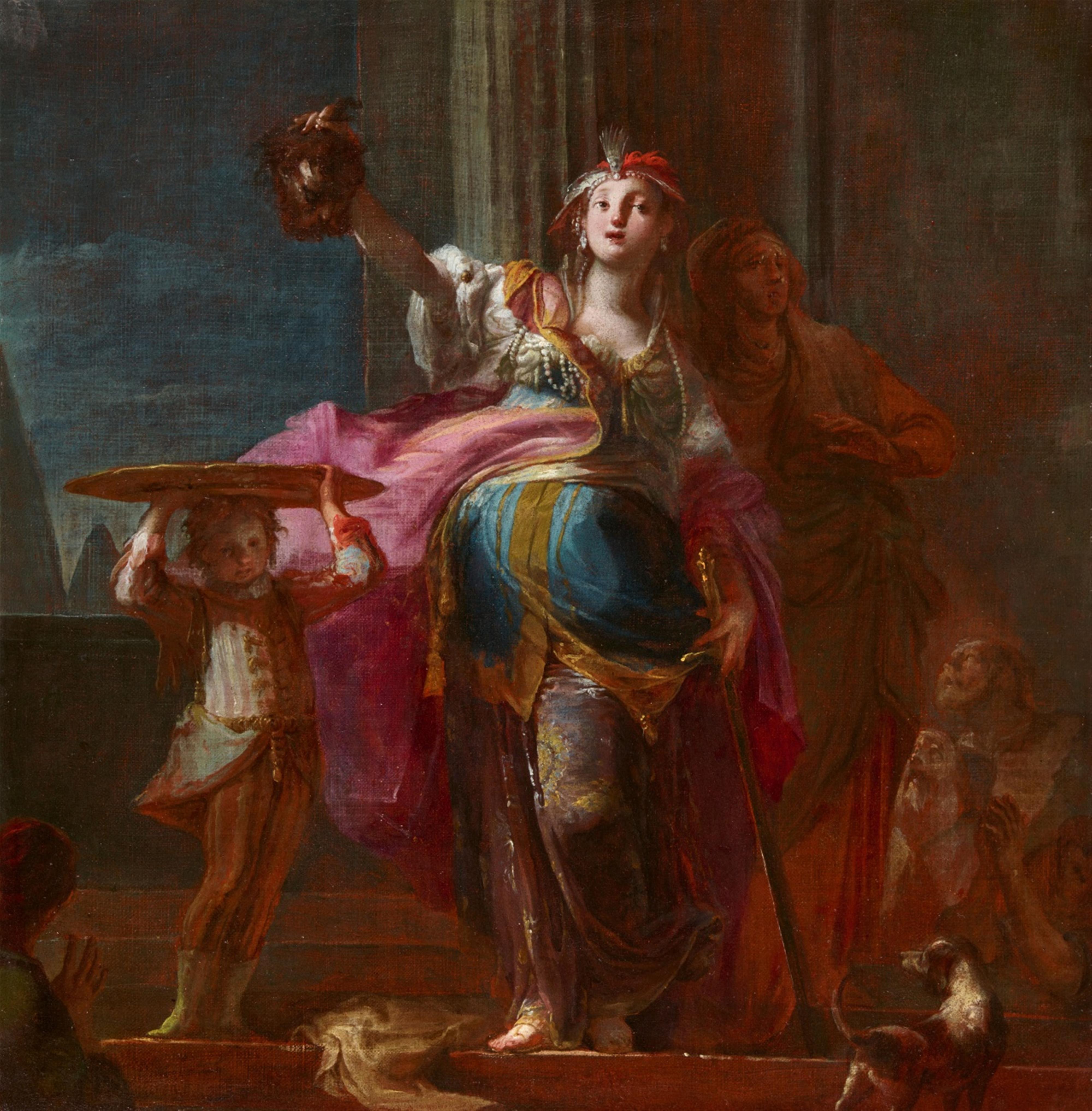 Giovanni Battista Crosato - Judith mit dem Haupt des Holofernes