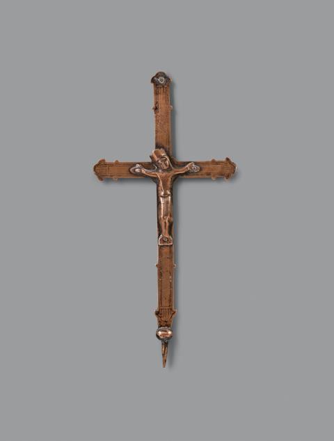 Probably Maasland 14th century - A 14th century processional cross, probably Meuse Region
