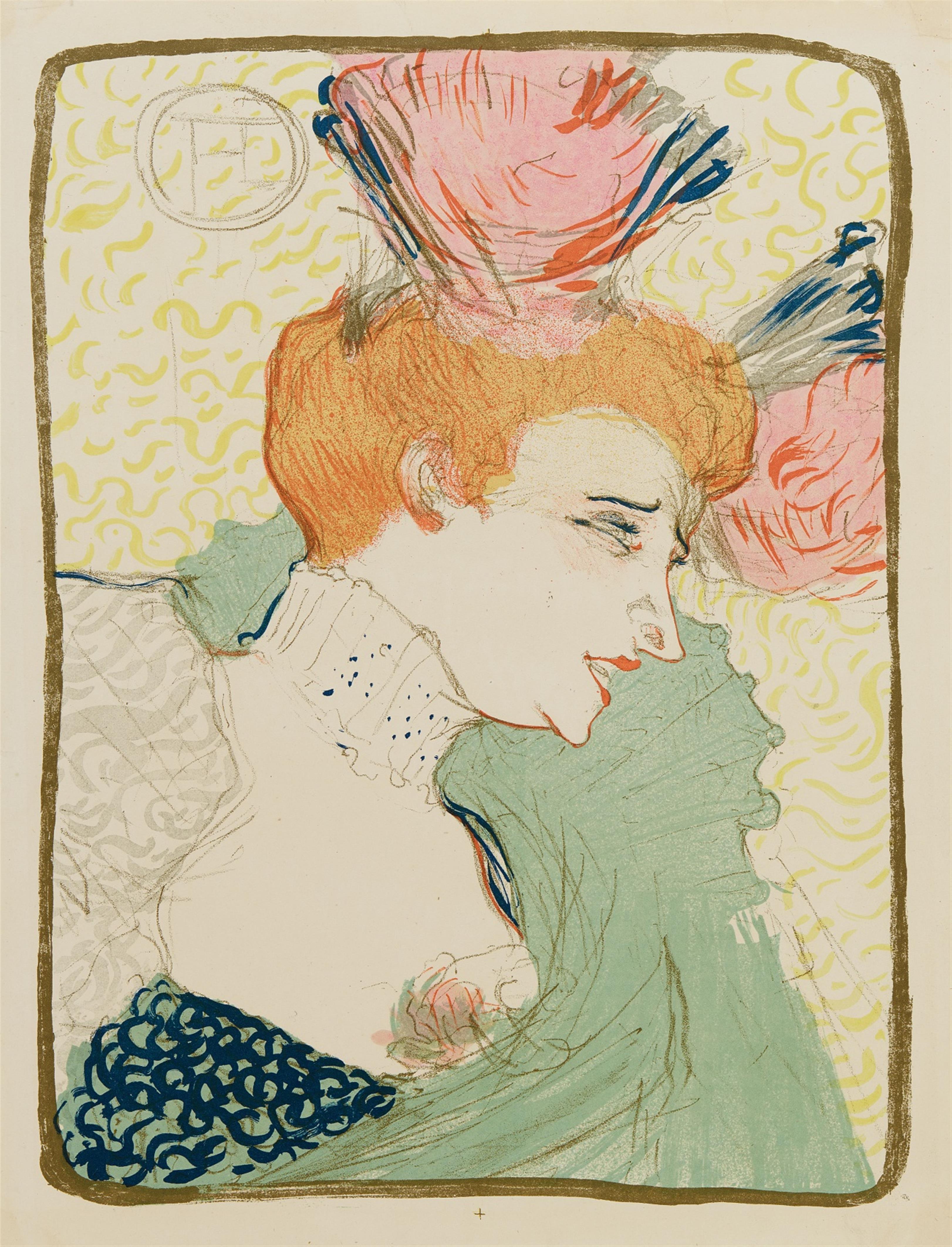 Henri de Toulouse-Lautrec - Mademoiselle Marcelle Lender, en buste - image-1