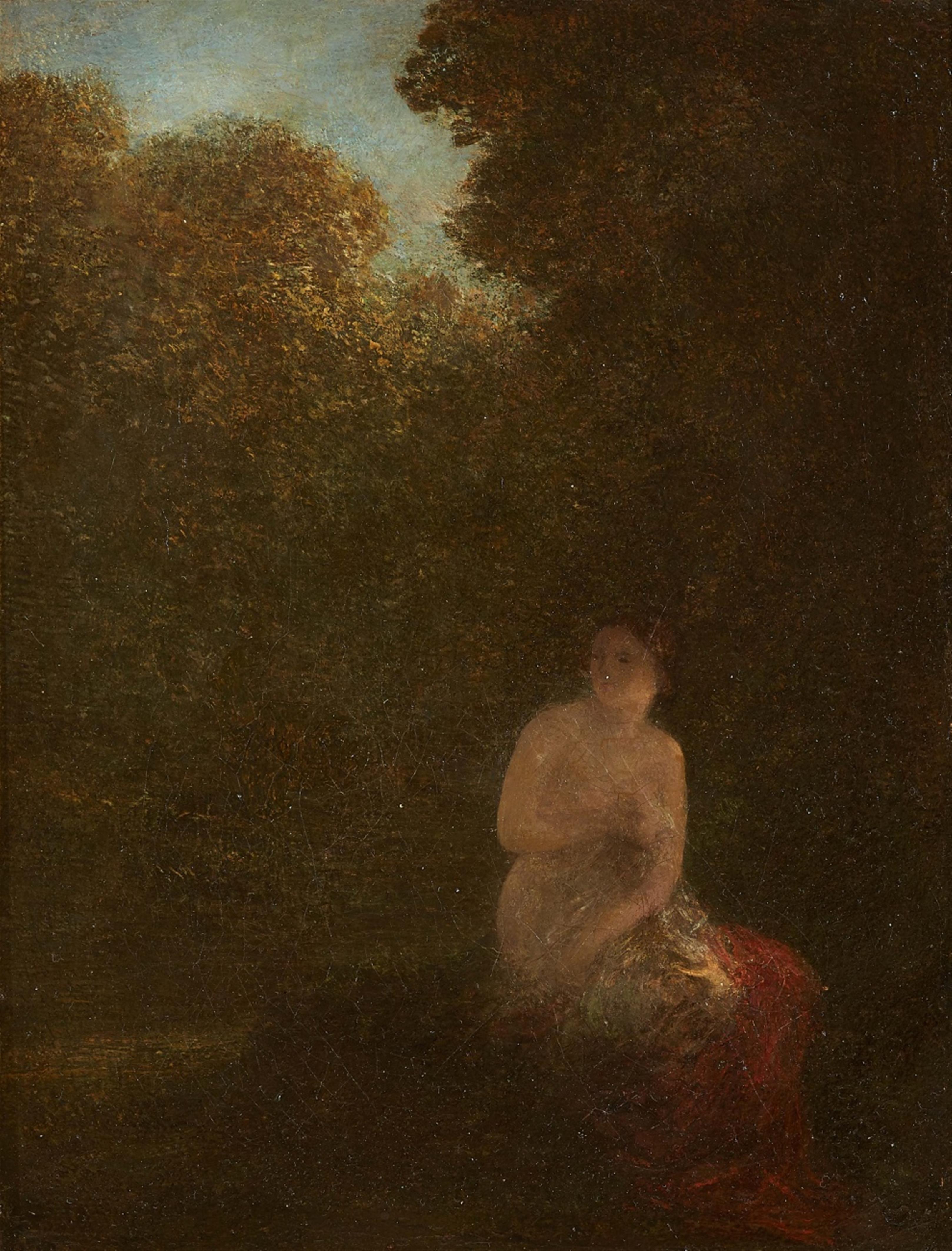 Henri Fantin-Latour - Nymph in a Forest - image-1