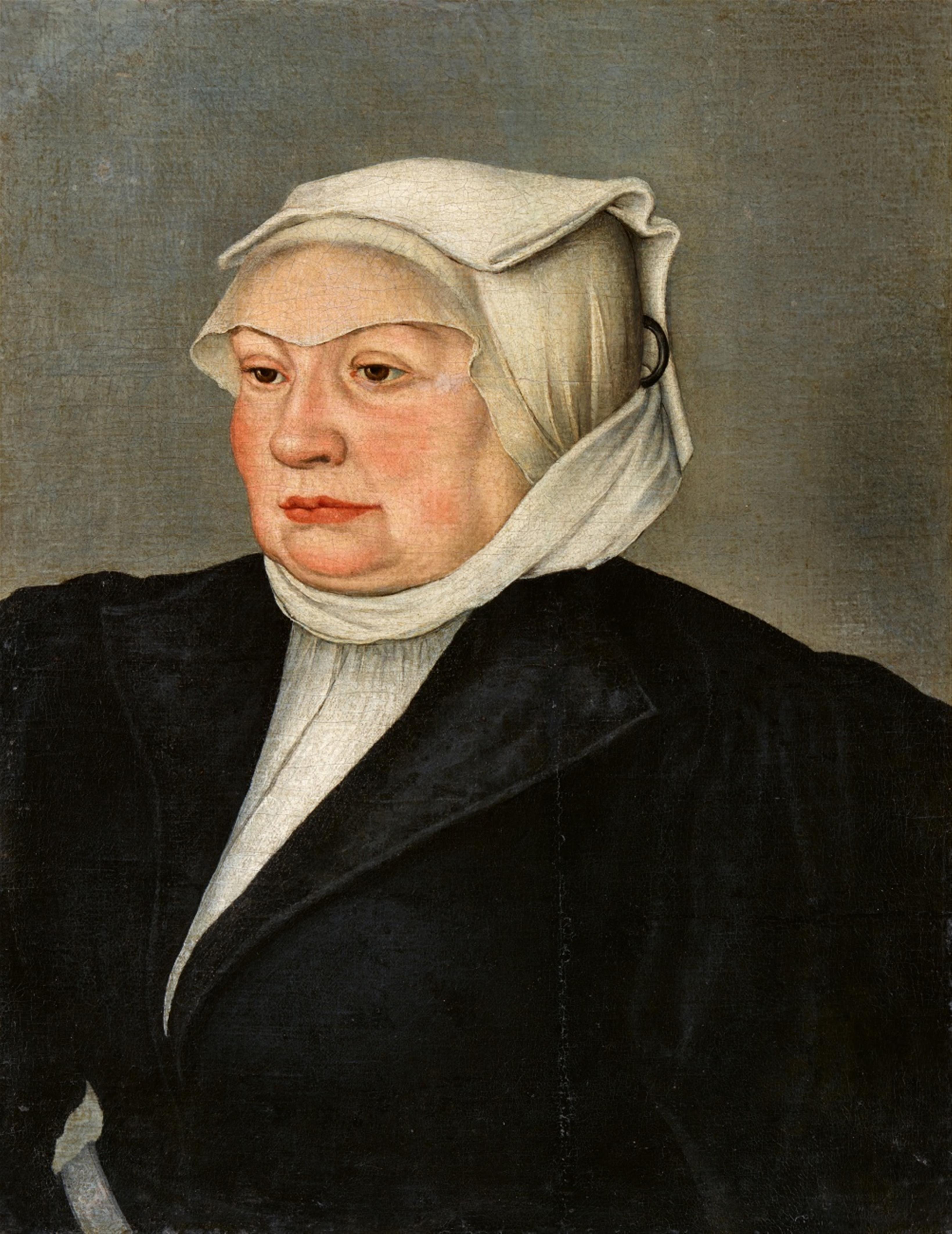 Lucas Cranach d. J., Umkreis - Bildnis einer Dame - image-1