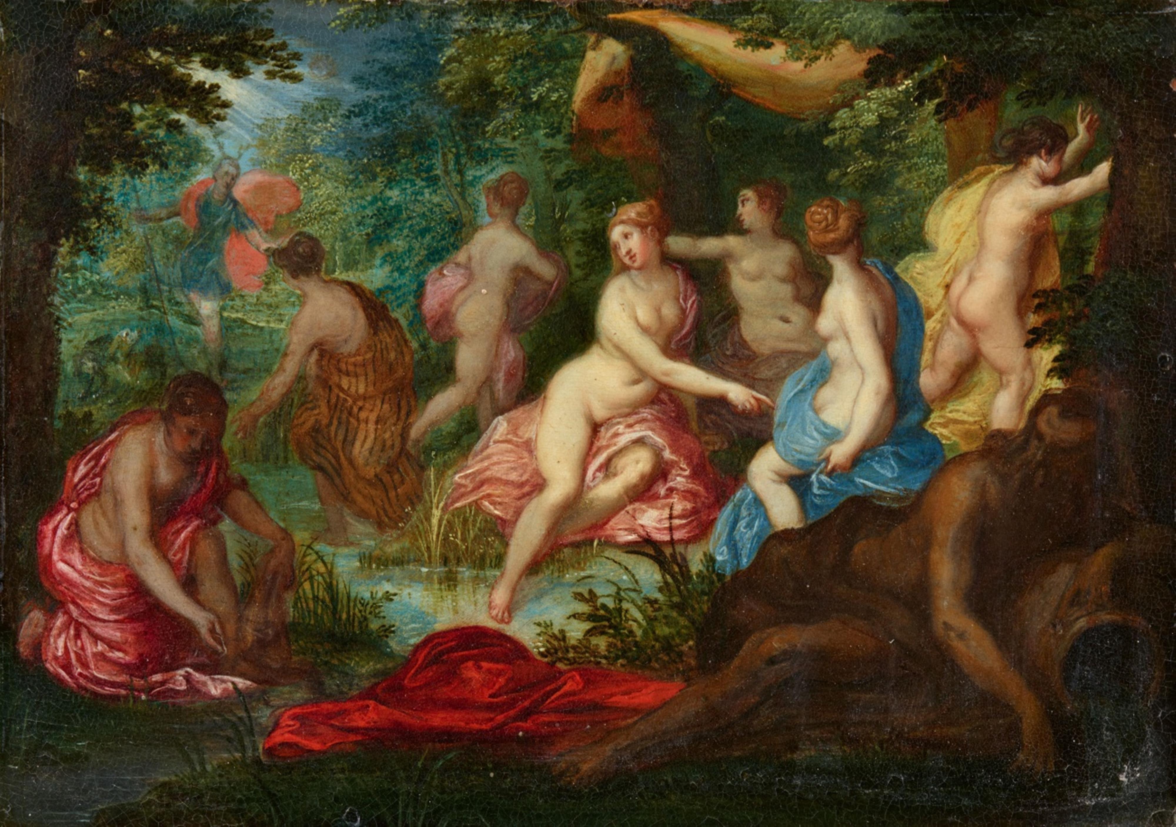 Hendrick van Balen, attributed to - Diana and Actaeon