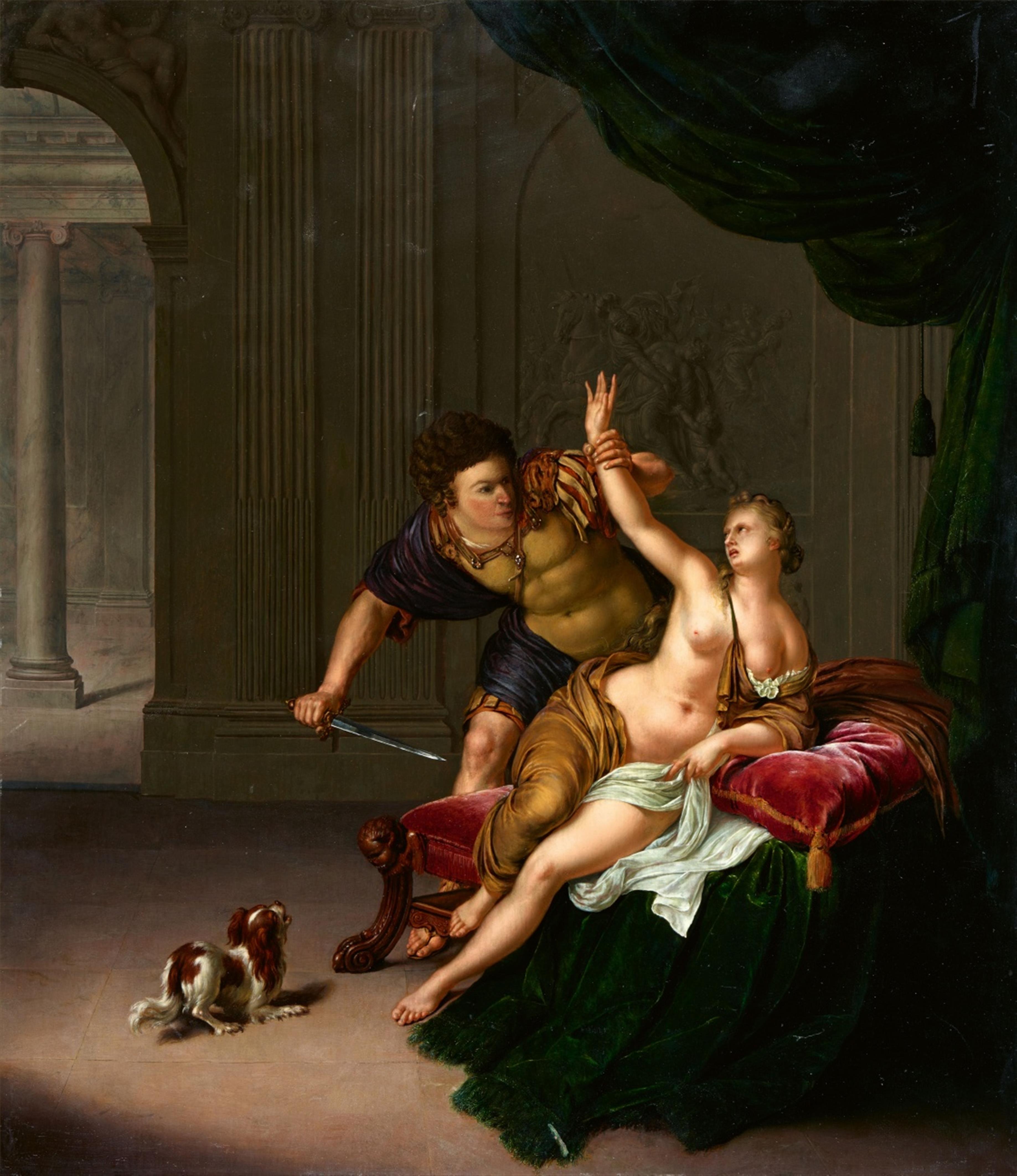 Willem van Mieris - Tarquin and Lucretia - image-1