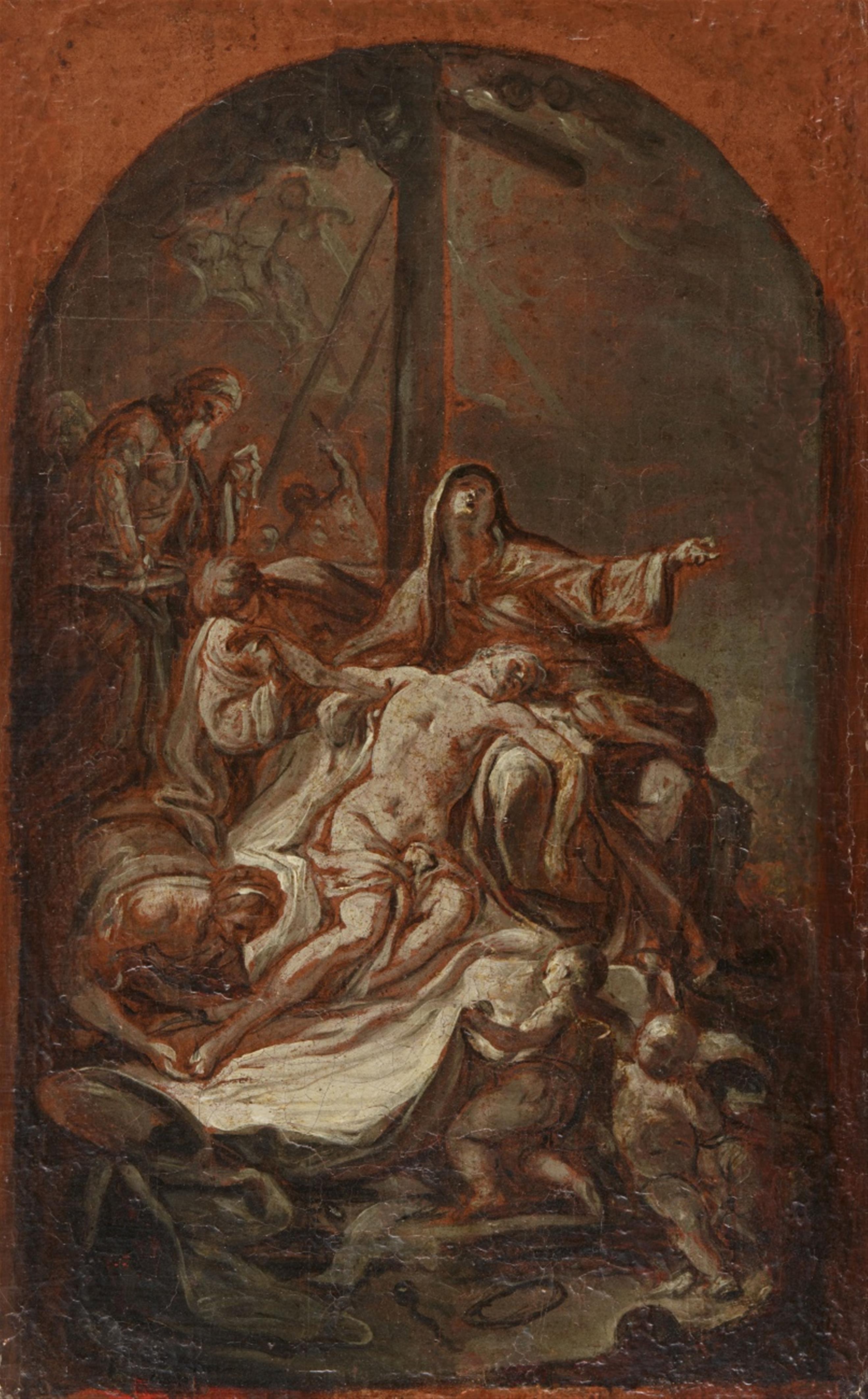 Carlo Innocenzio Carlone - Beweinung Christi - image-1