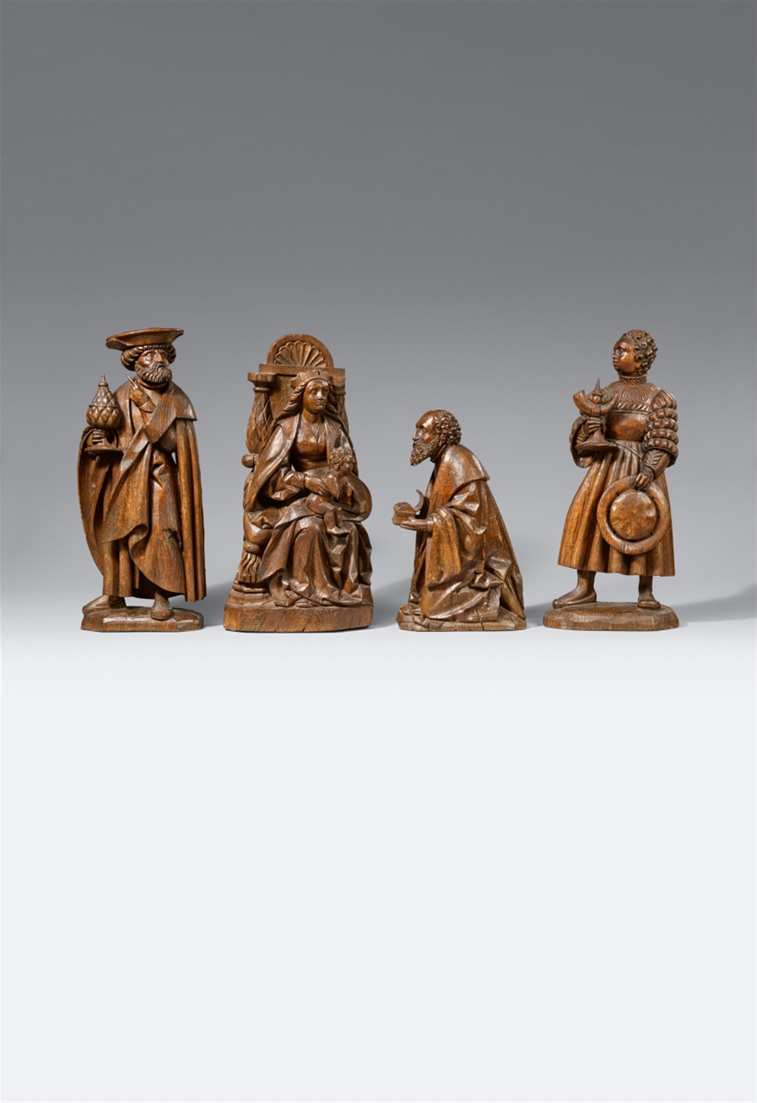 Flemish circa 1525/1535 - A Flemish carved oak relief of the Adoration of the Magi, circa 1525/1535 - image-1