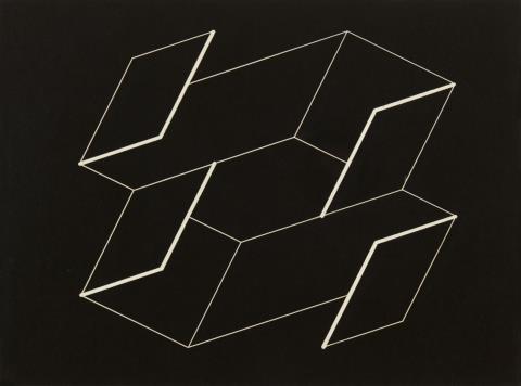 Josef Albers - Ohne Titel (Structural Constellation U-7)