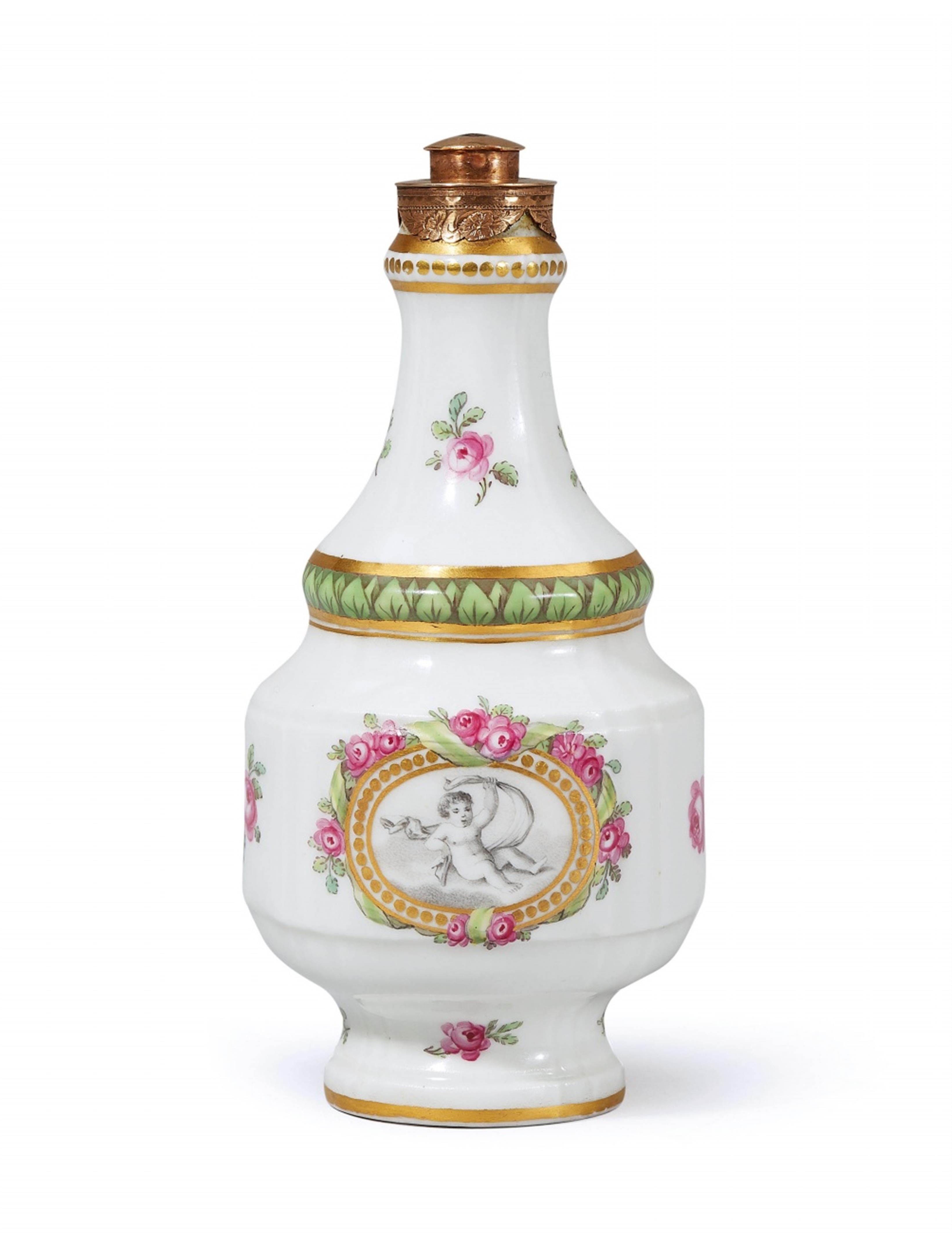 A Berlin KPM porcelain bottle from a royal toilette service - image-1