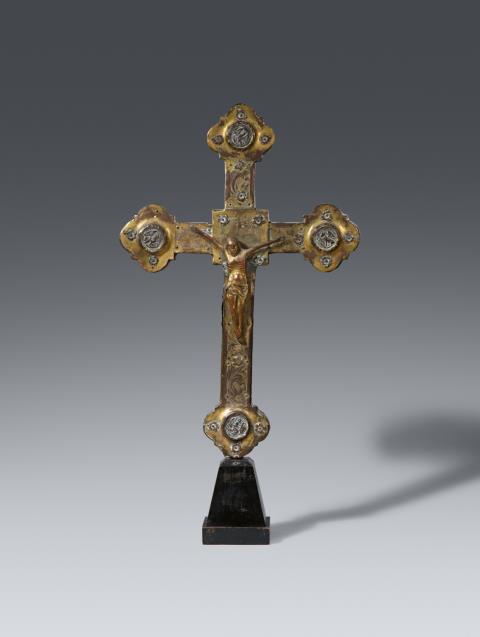 Probably Maasland 14th century - A 14th century processional cross, presumably Maasland
