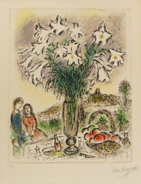 Marc Chagall - Les Arums (Aronswurz)