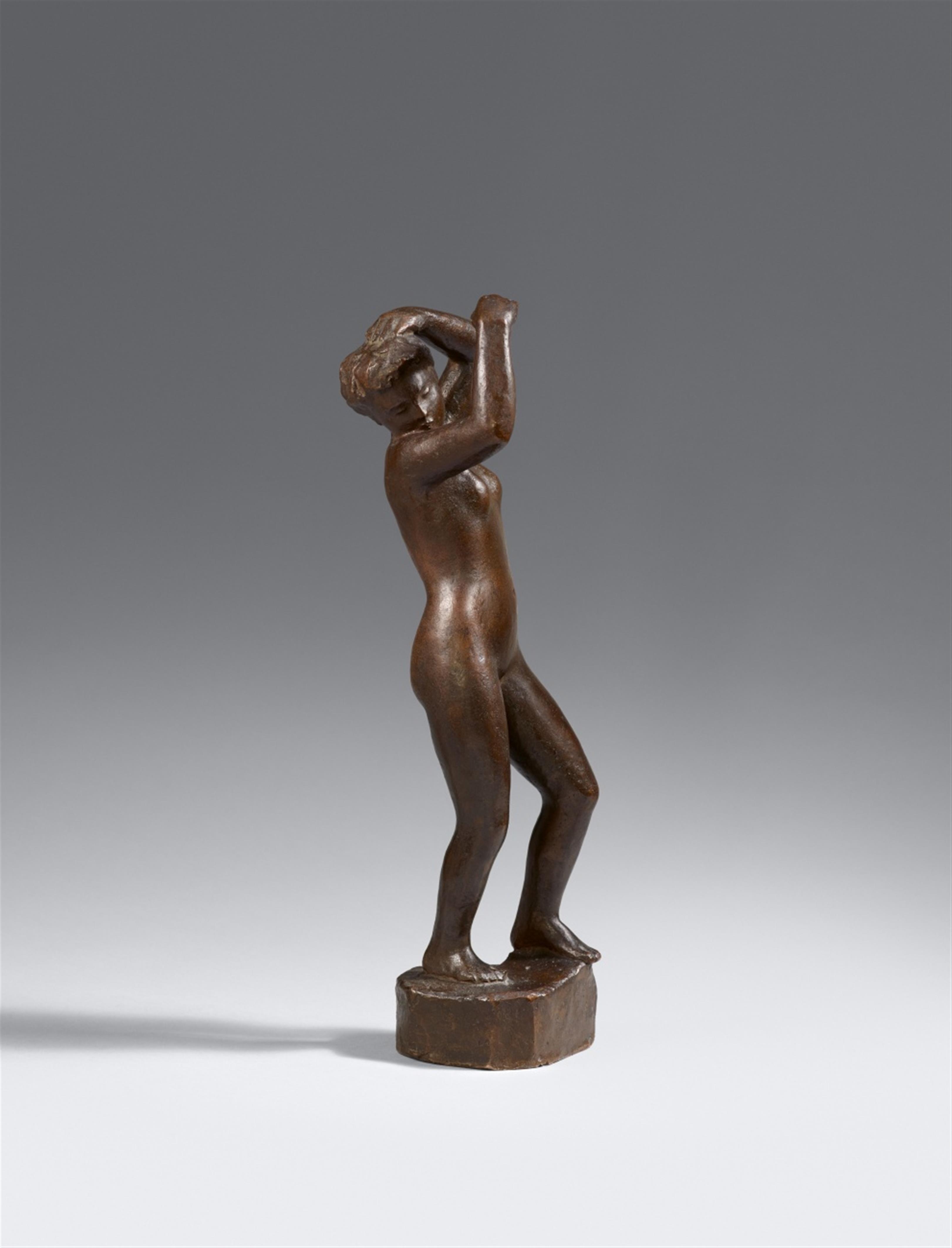 Georg Kolbe - Statuette 1 (Statuette mit erhobenen Armen) - image-1