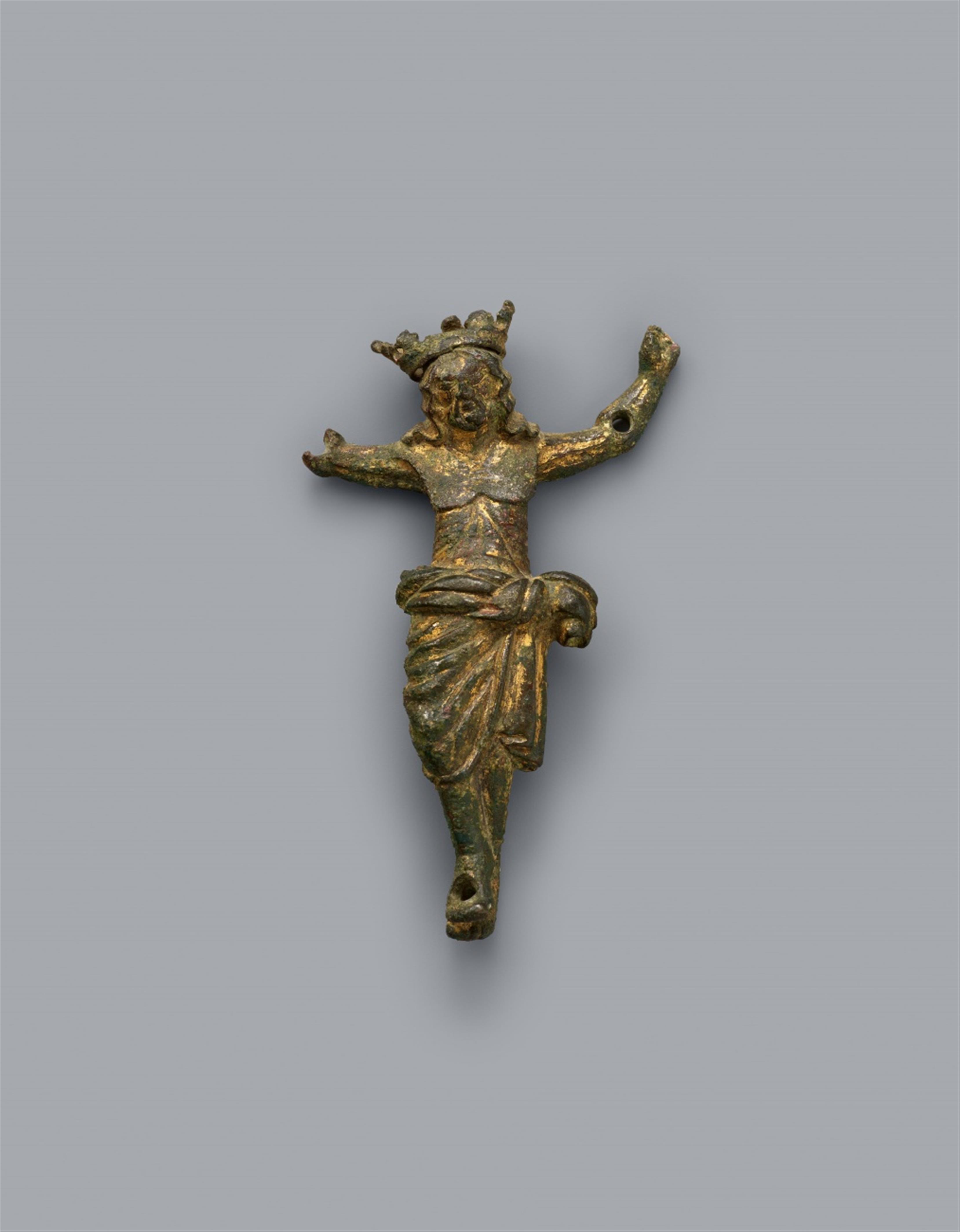 Maasland 13th century - A 13th century Maasland bronze Corpus Christi - image-1