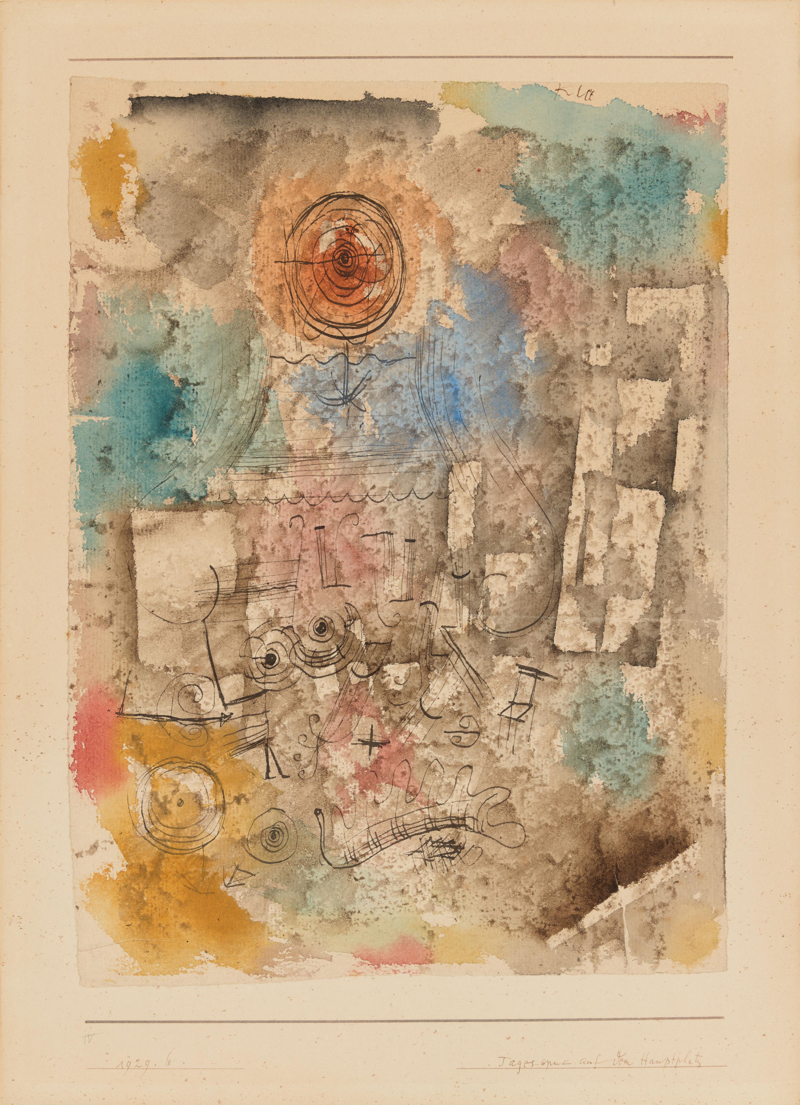 Paul Klee - Tagesspuk auf dem Hauptplatz - image-1