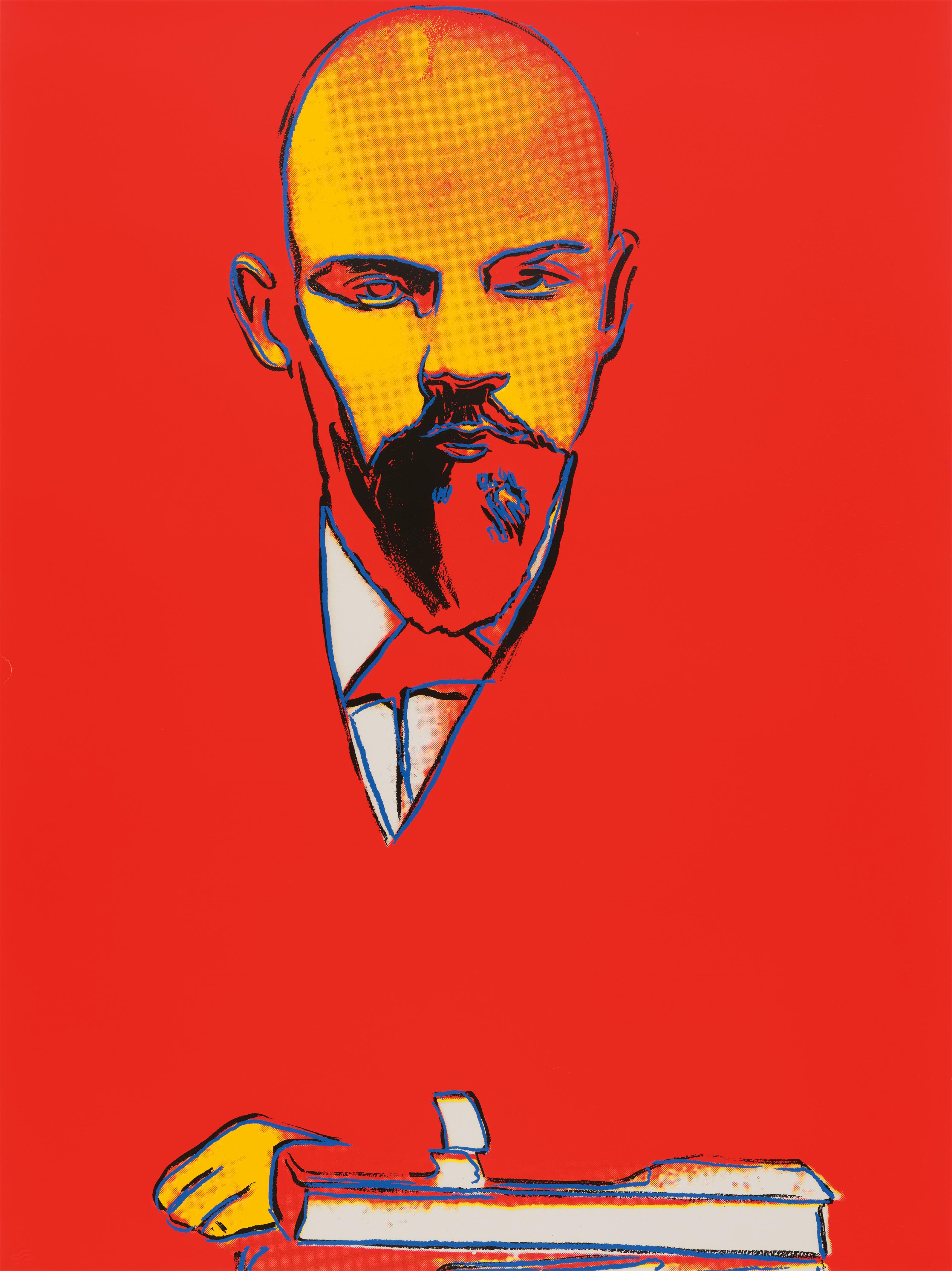 Andy Warhol - Red Lenin - image-1