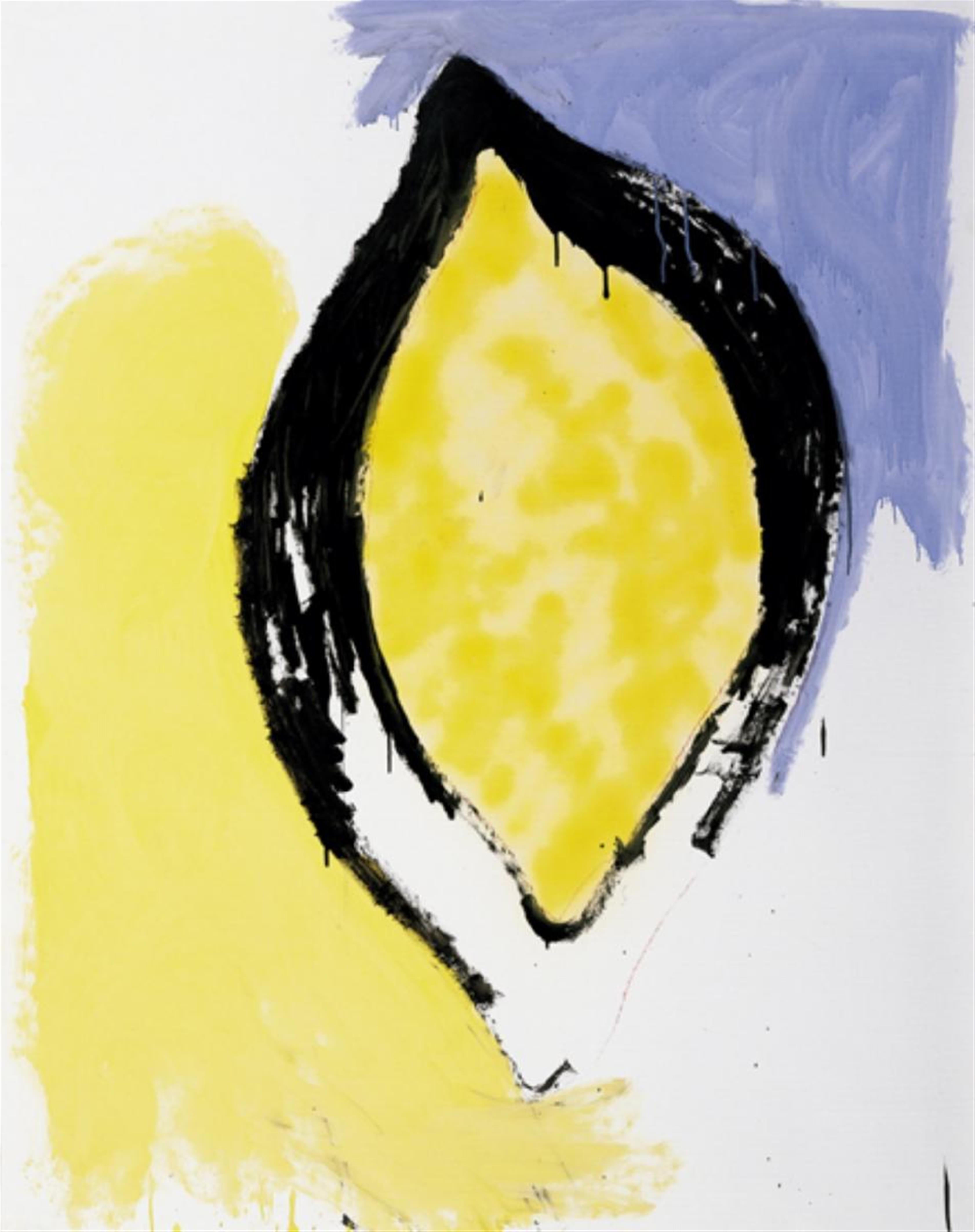 Thomas Schütte - Zitrone mit Blau, Gelb und Schwarz - image-1