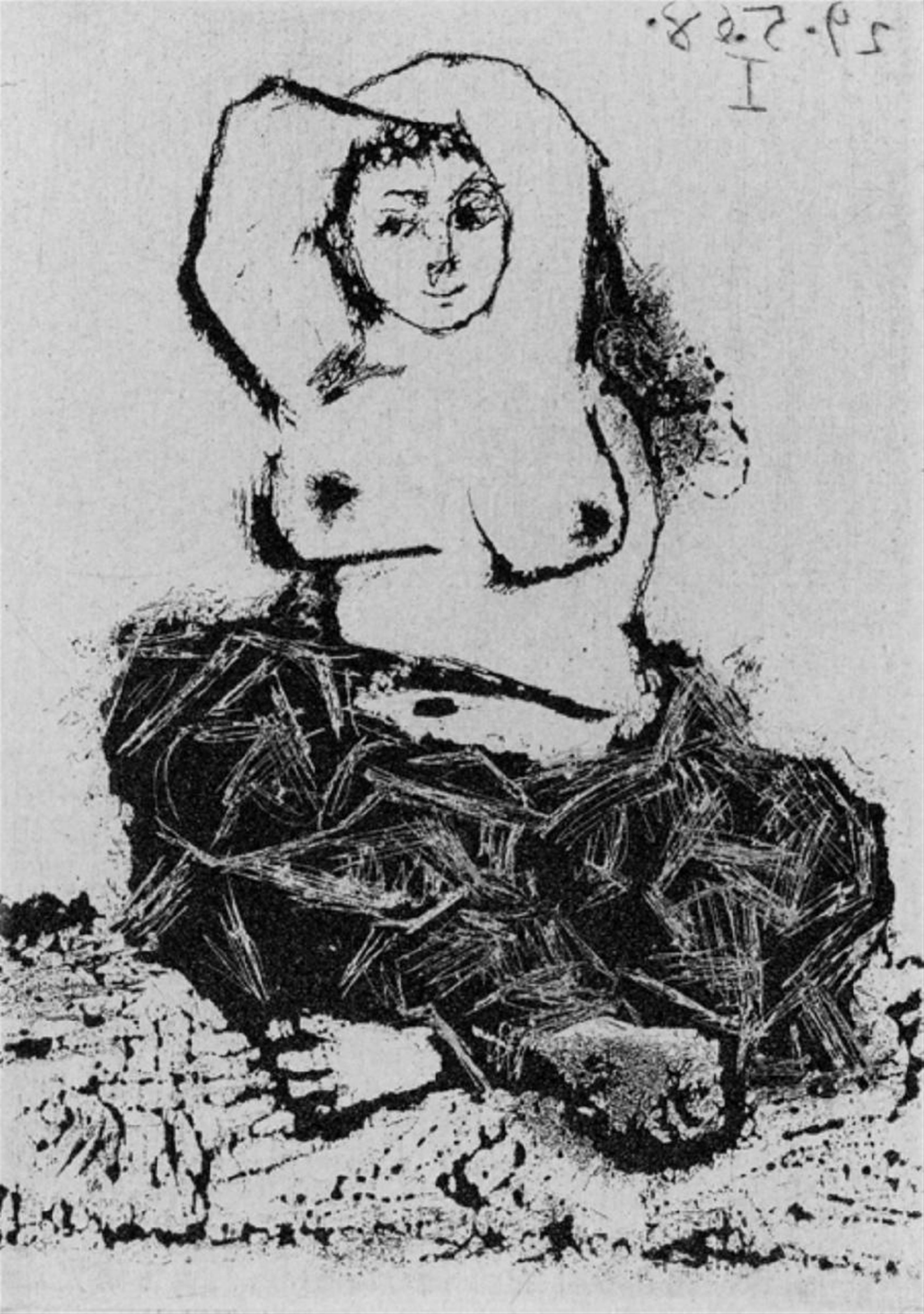 Pablo Picasso - Odalisque - image-1