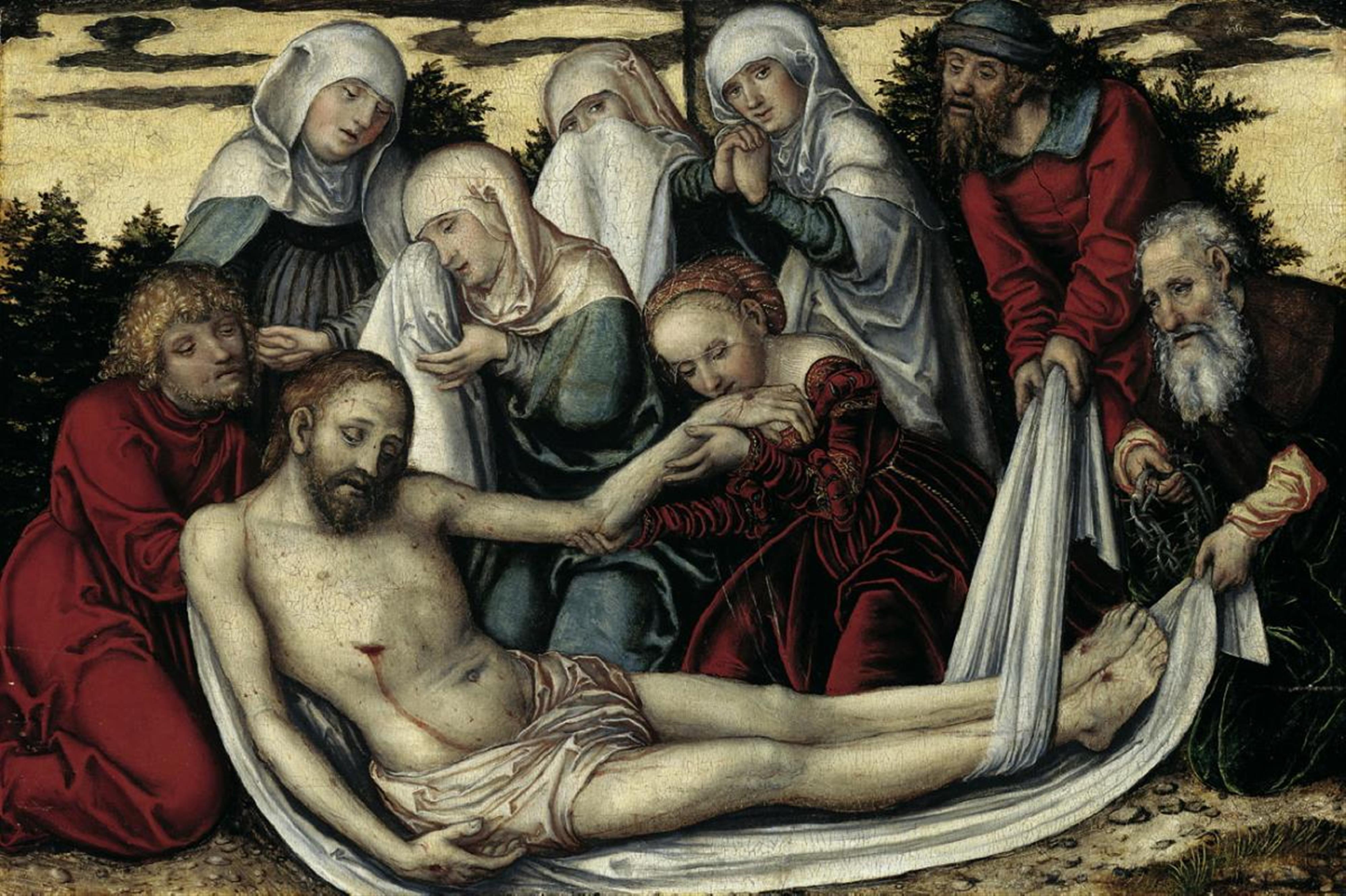 Lucas Cranach d. Ä. - DIE BEWEINUNG CHRISTI. - image-1