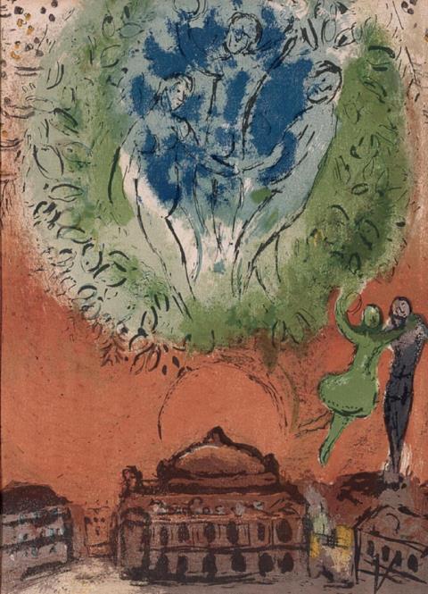 Marc Chagall - Derrière le Miroir, Nos. 66-68