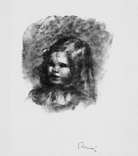 Pierre-Auguste Renoir - Claude Renoir, tourné à gauche
