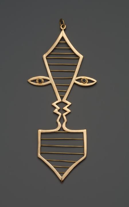 Jean Cocteau - Monsieur-Abeille. Sculpture-Pendentif