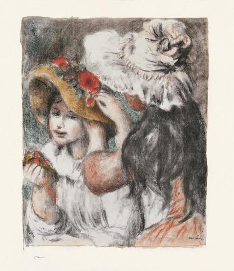 Pierre-Auguste Renoir - Le Chapeau épinglé, 2e planche