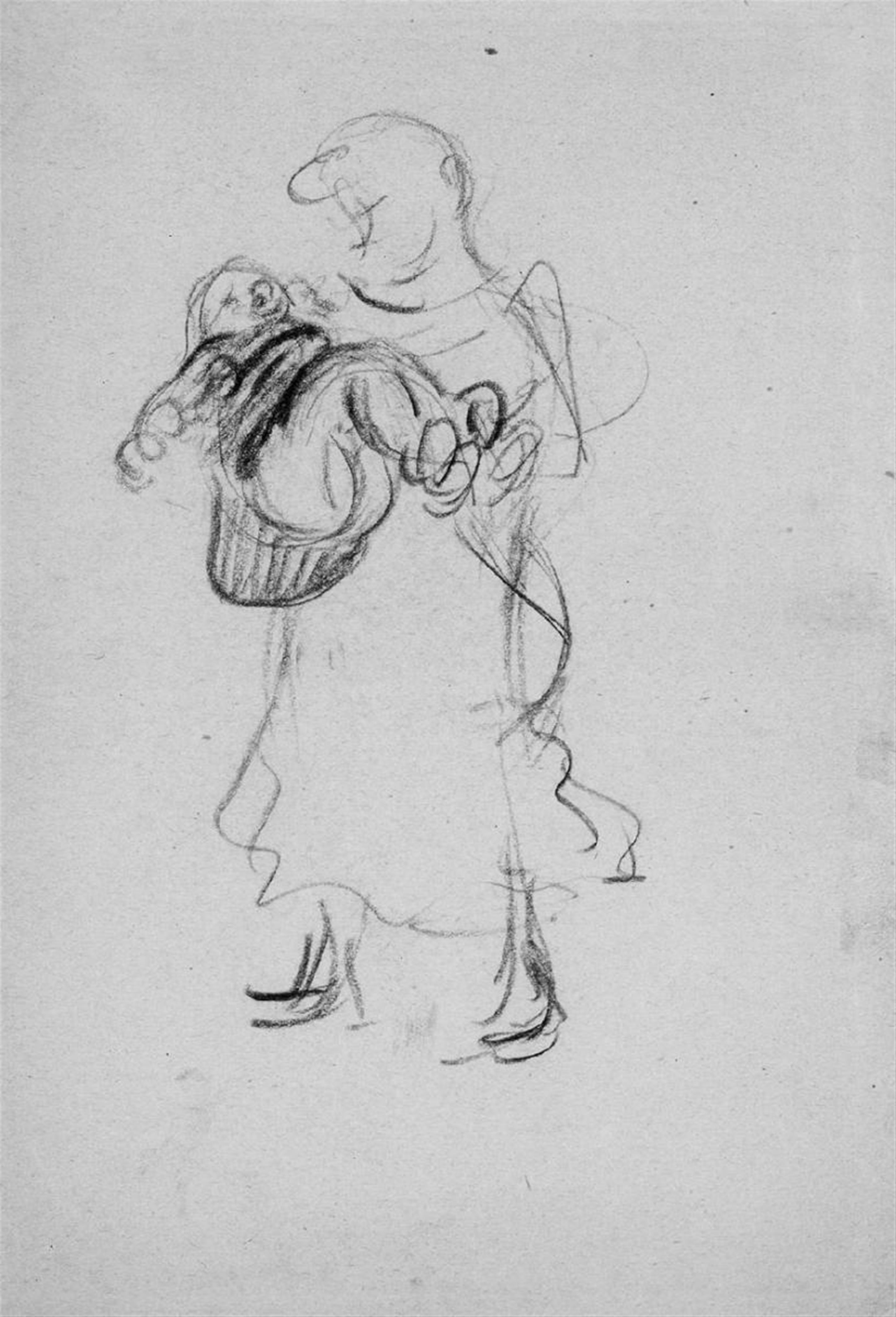 Heinrich Zille - Mutter mit Kind - image-1