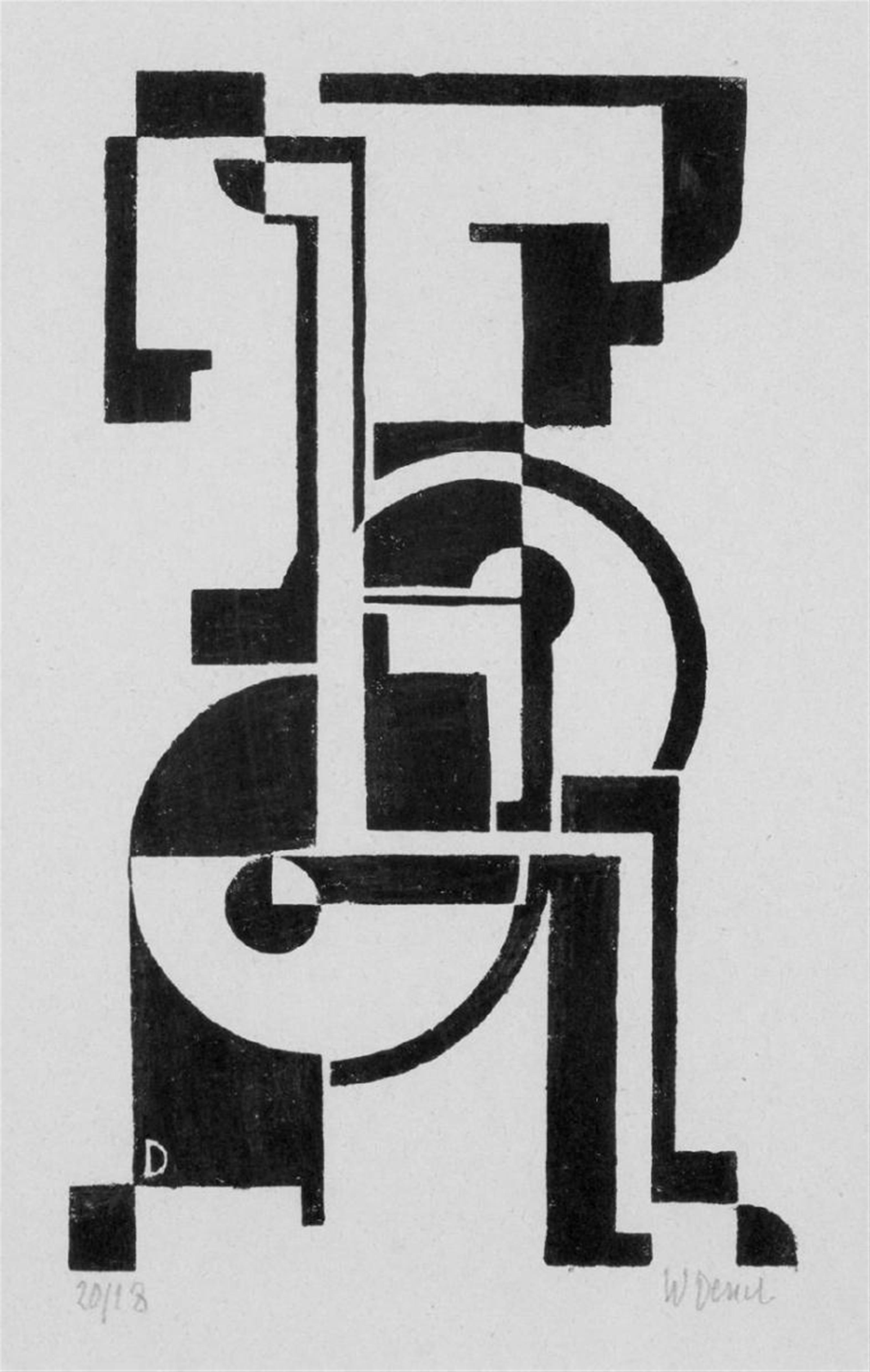 Walter Dexel - Figuration 1922 I - image-1
