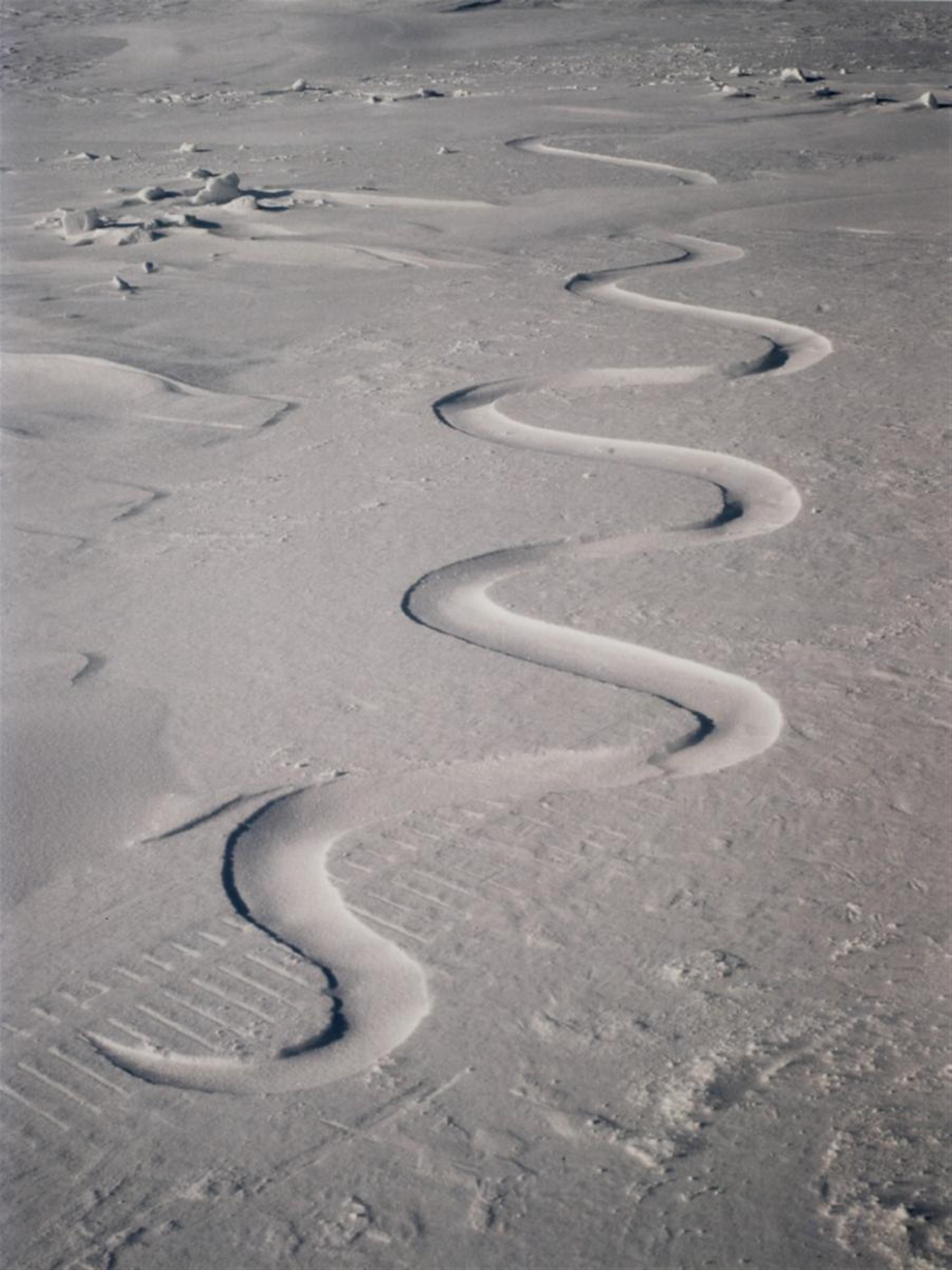 Andy Goldsworthy - 'SNOW DRIFT...'. GRISE FIORD, NWT - image-1