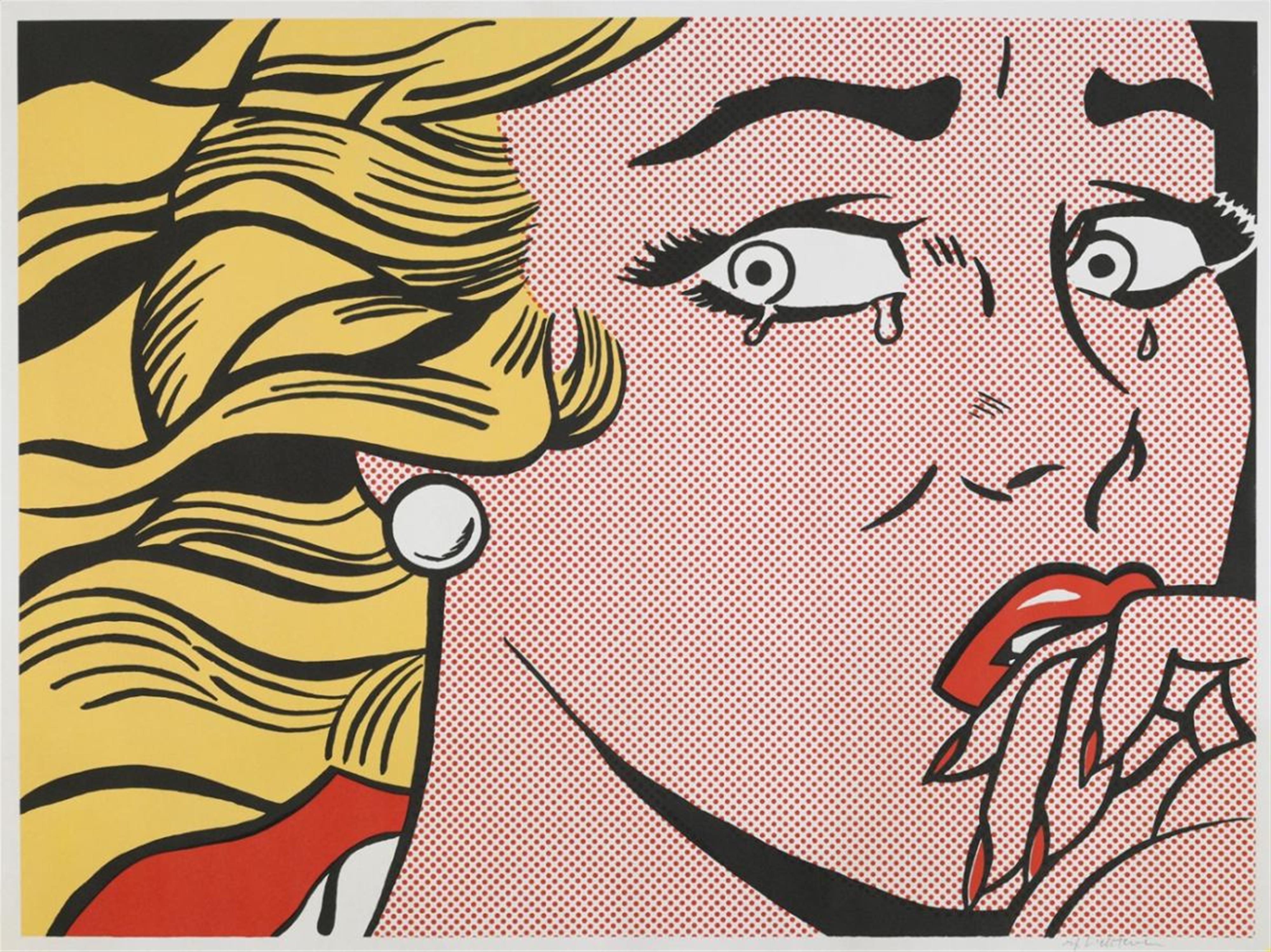Roy Lichtenstein - Crying Girl - image-1