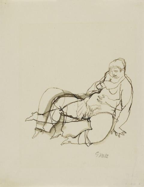 George Grosz - Hermaphrodite - Erotic Scene