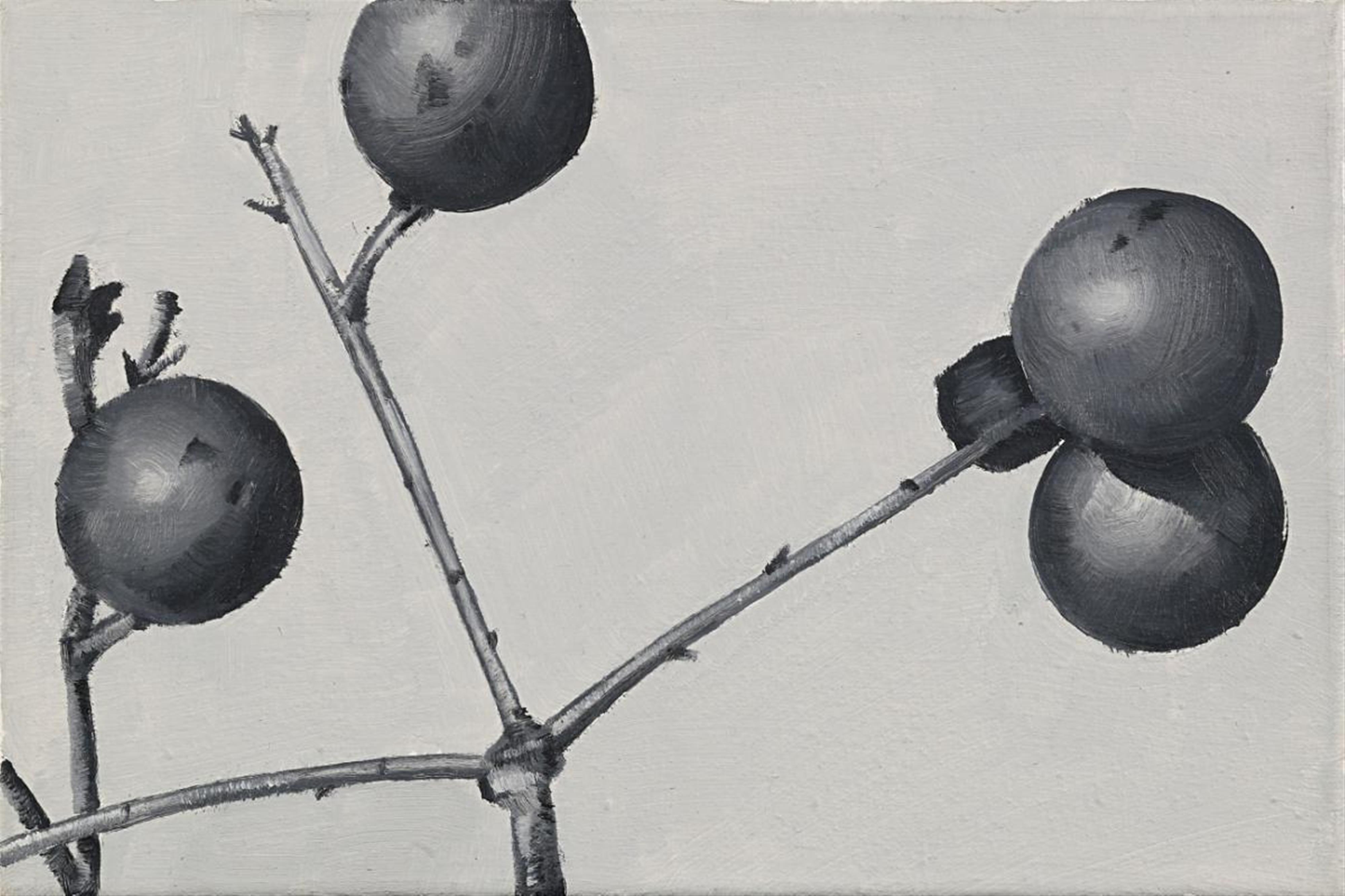 Wilhelm Sasnal - Untitled (Tree Parasite with Balls)