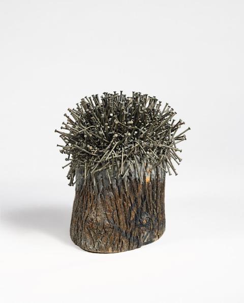 Günther Uecker - Untitled (nail tree)