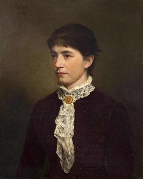 Otto Rethel - PORTRAIT OF CLARA CARON