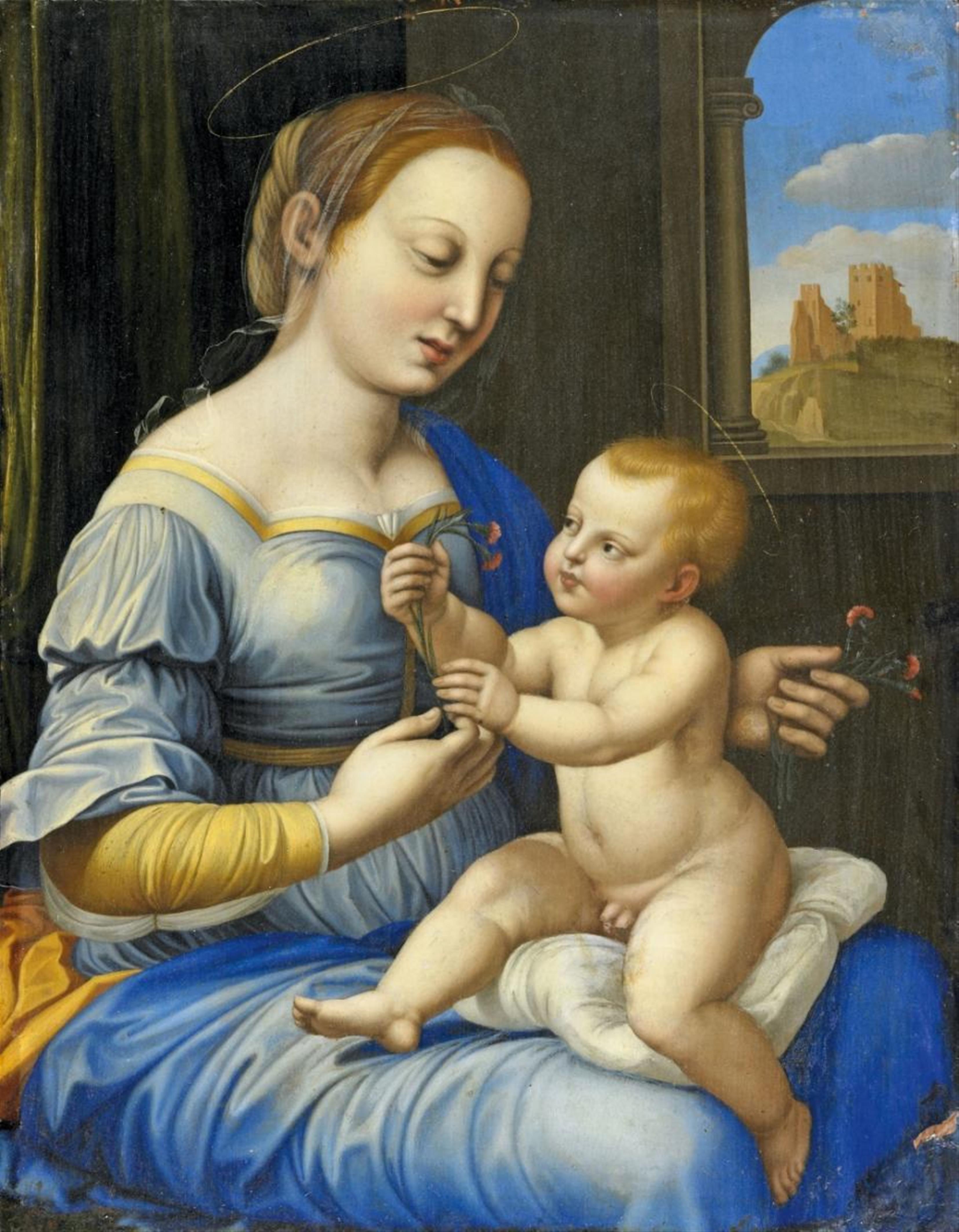 Dem kind. Raffaello Sanzio, Called Raphael. Картины эпохи Возрождения Рафаэлло. List of Raffaello_Sanzio. After Raphael.